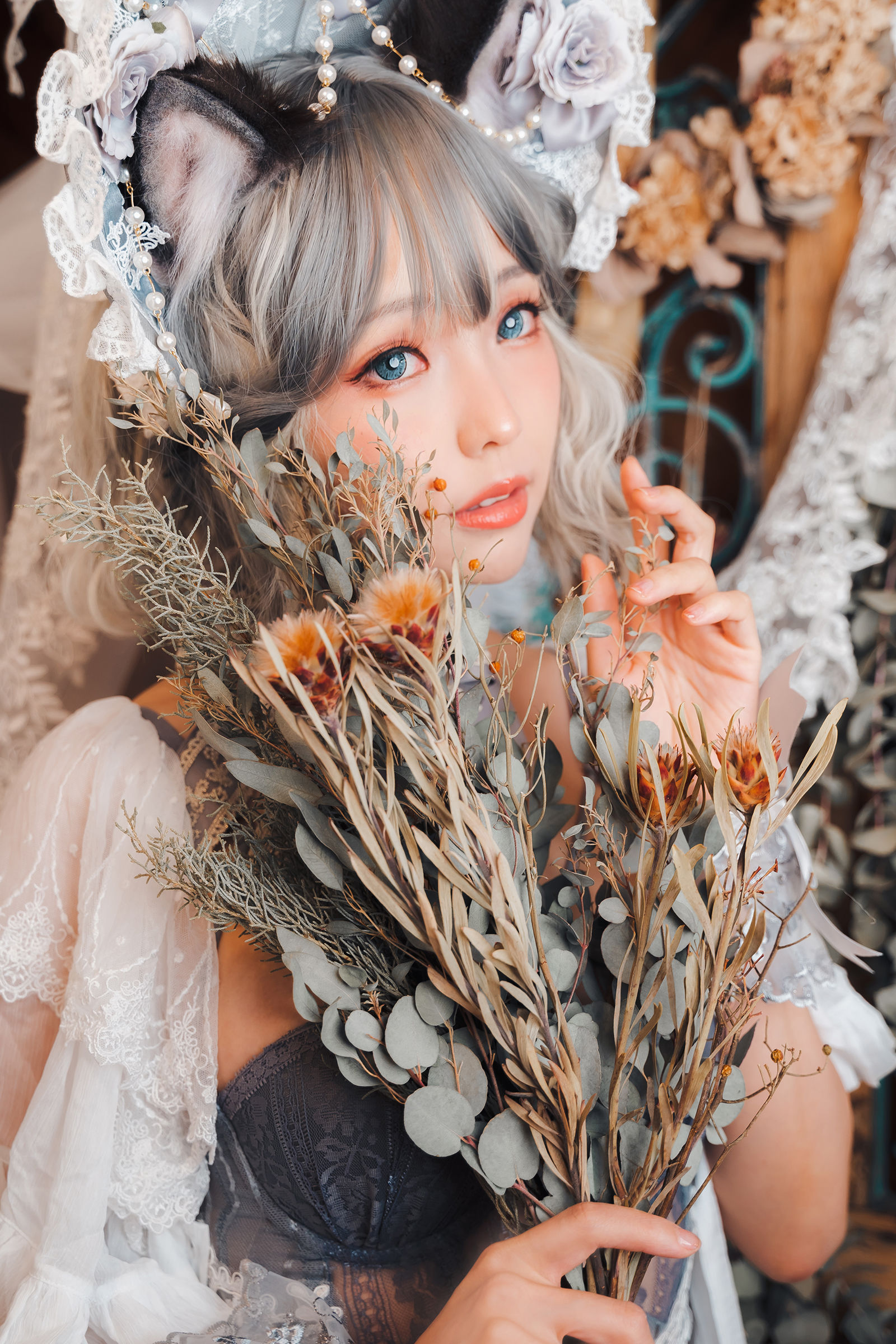 [福利COS] Ely_eee(ElyEE子) - agdoll Cat Doll 布偶貓少女人形第3张