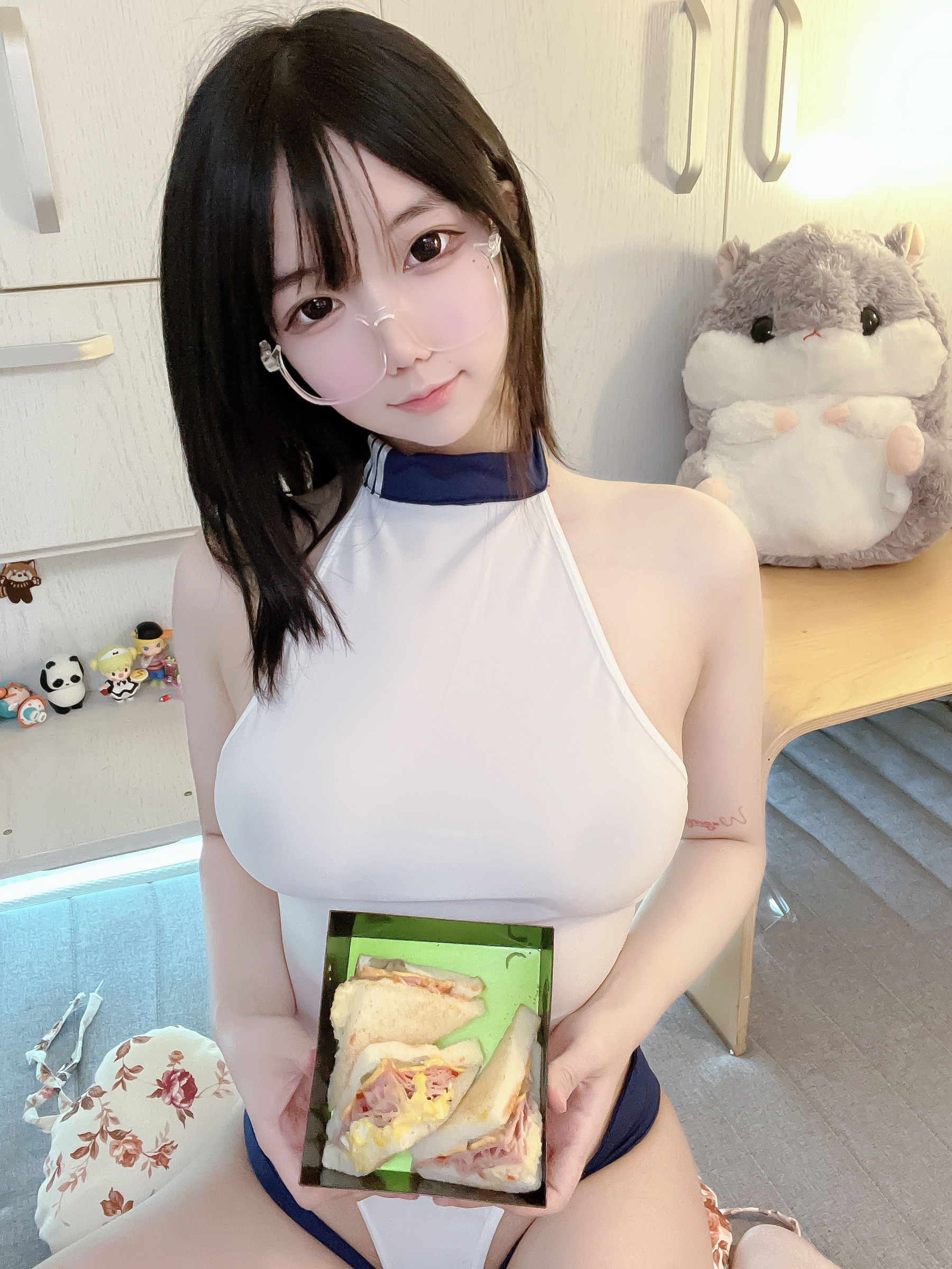 [福利COS] 莉犬酱 - 调教体操服第8张