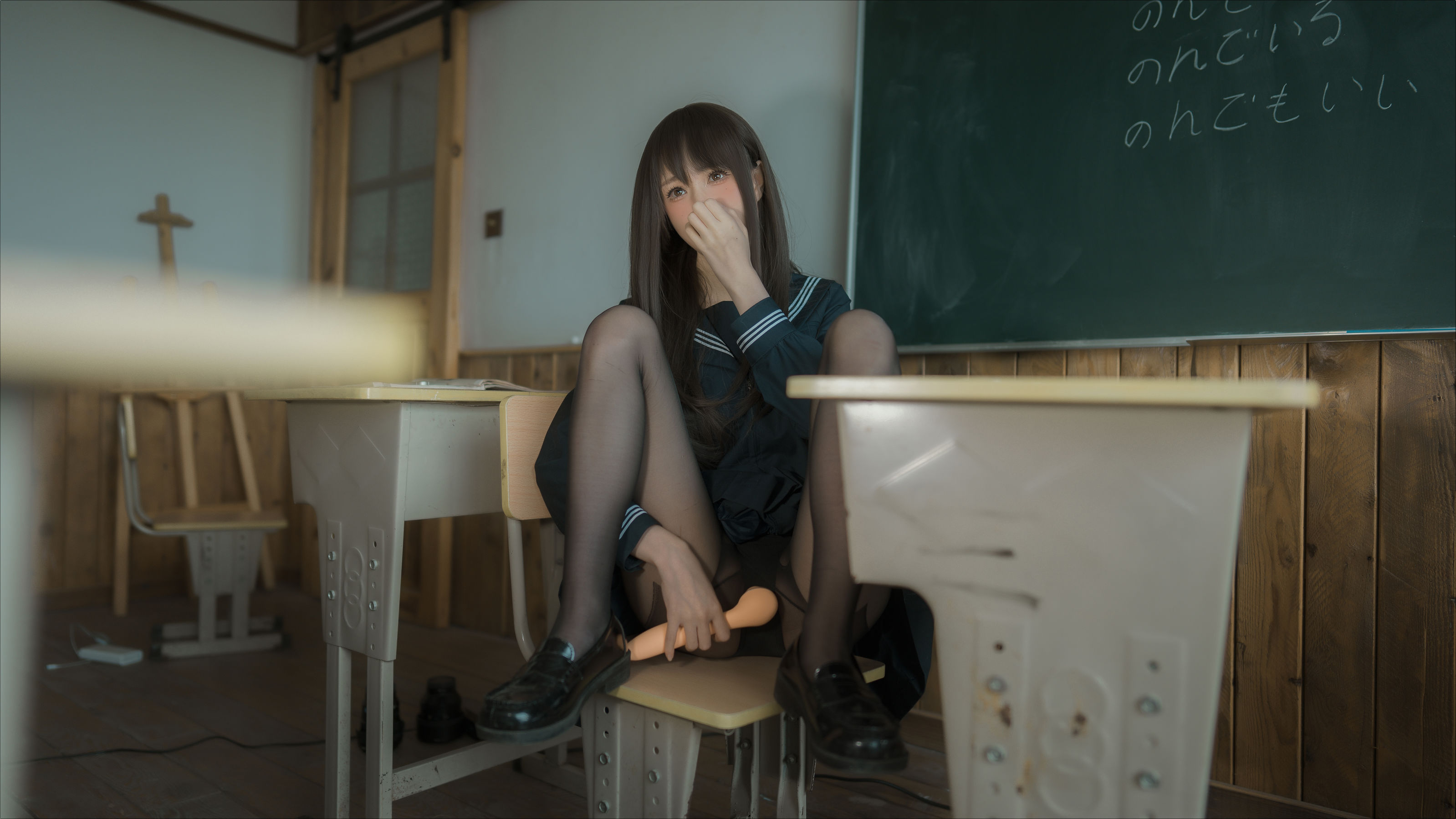 [福利COS] 西园寺南歌写真 - 与班长的游戏第25张