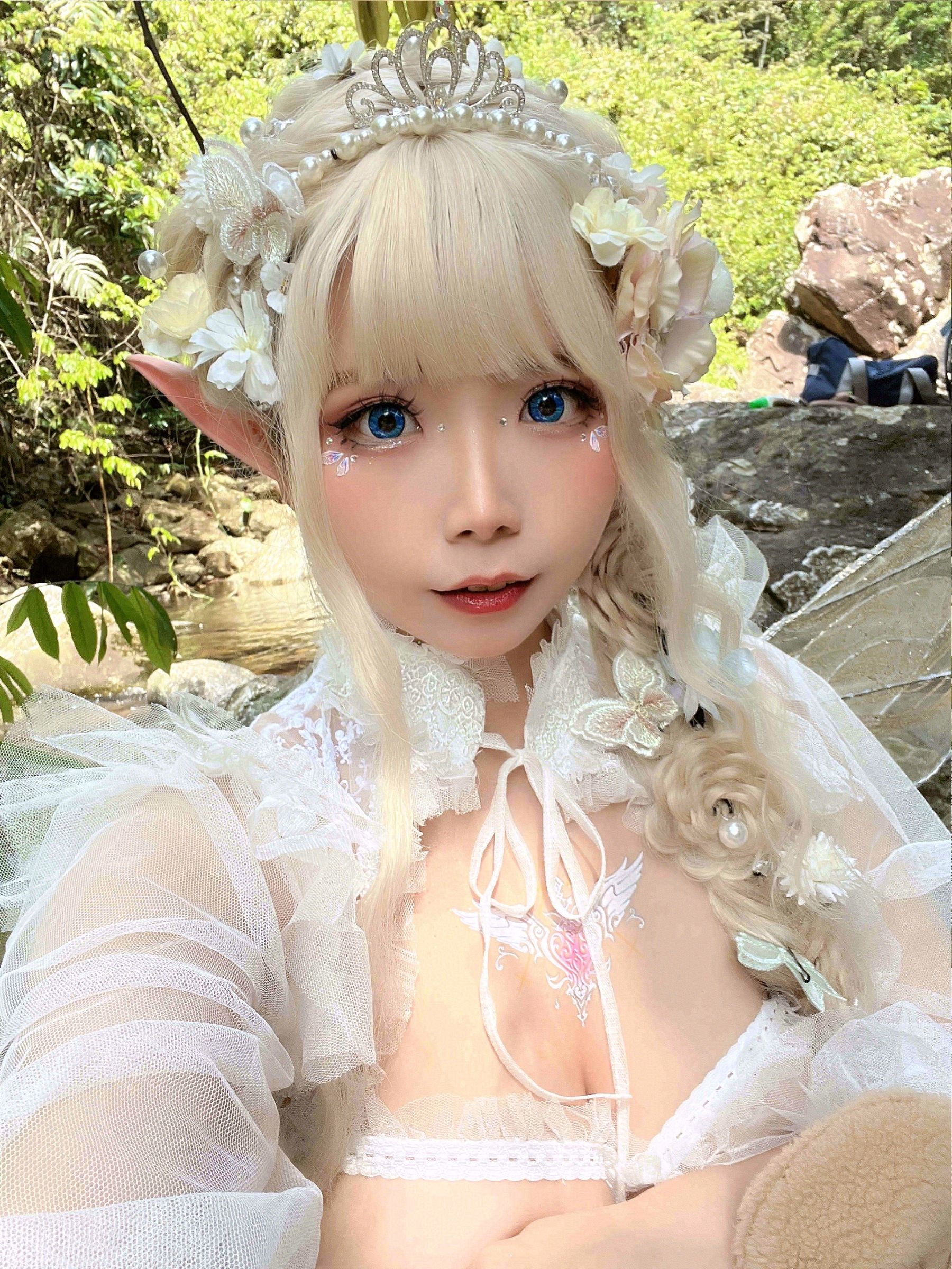 [福利COS] 自闭颜球球(无颜小天使wy) - 林中精灵第15张