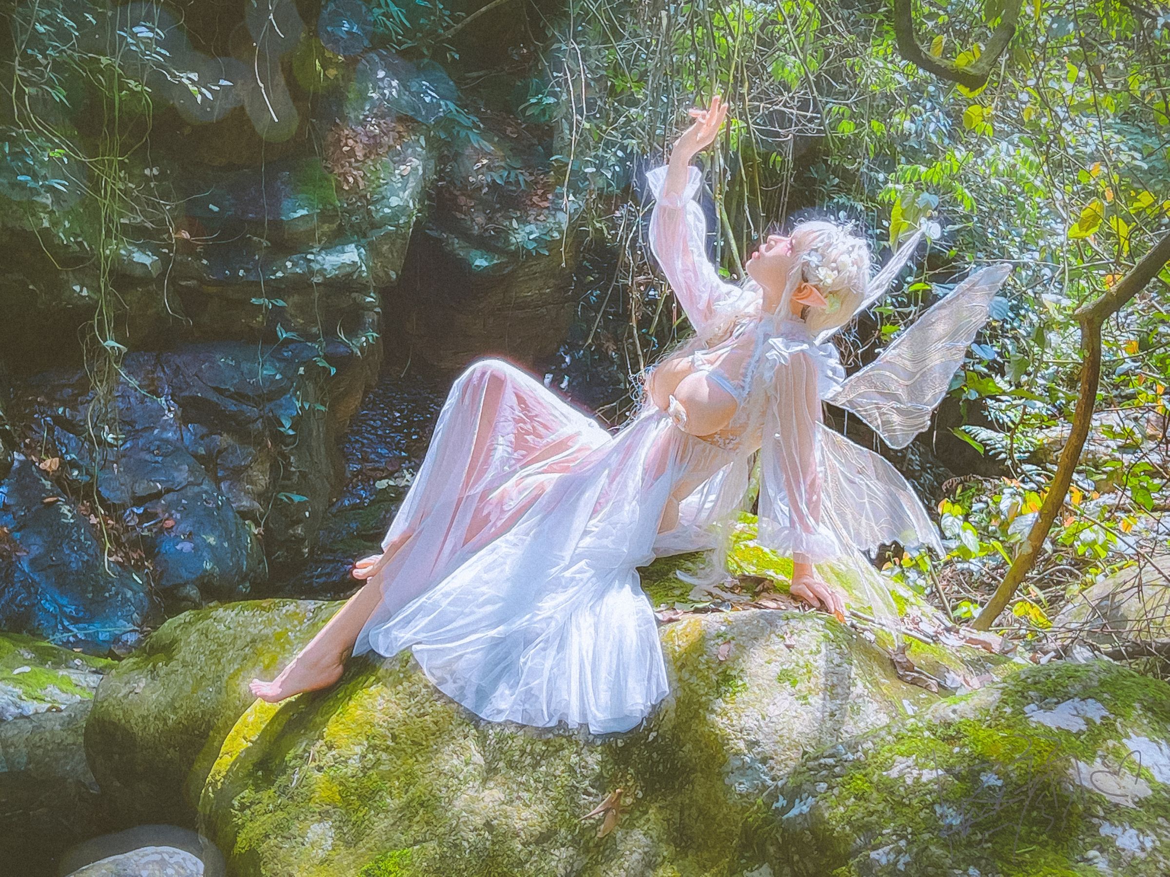 [福利COS] 自闭颜球球(无颜小天使wy) - 林中精灵第22张