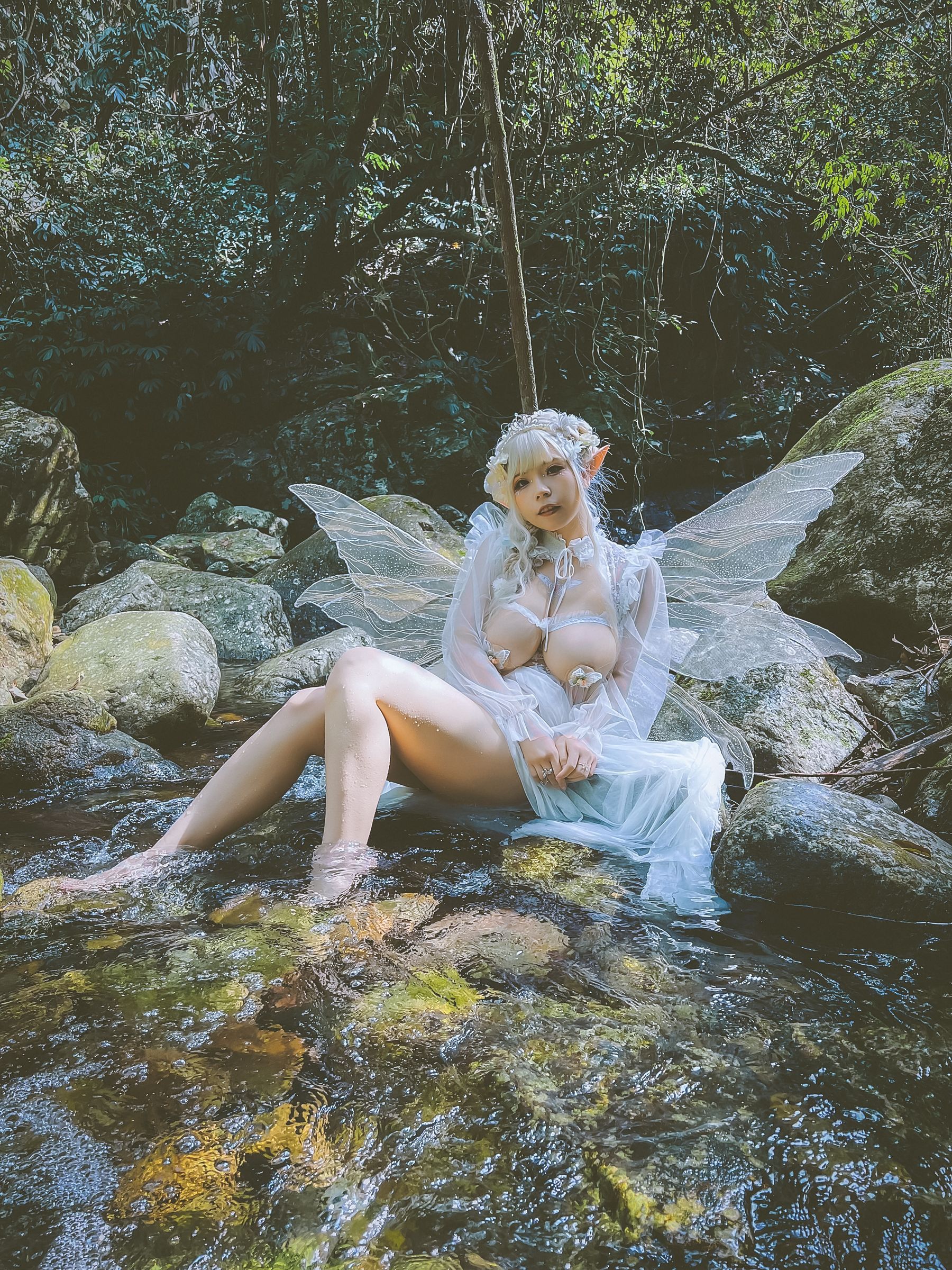 [福利COS] 自闭颜球球(无颜小天使wy) - 林中精灵第21张