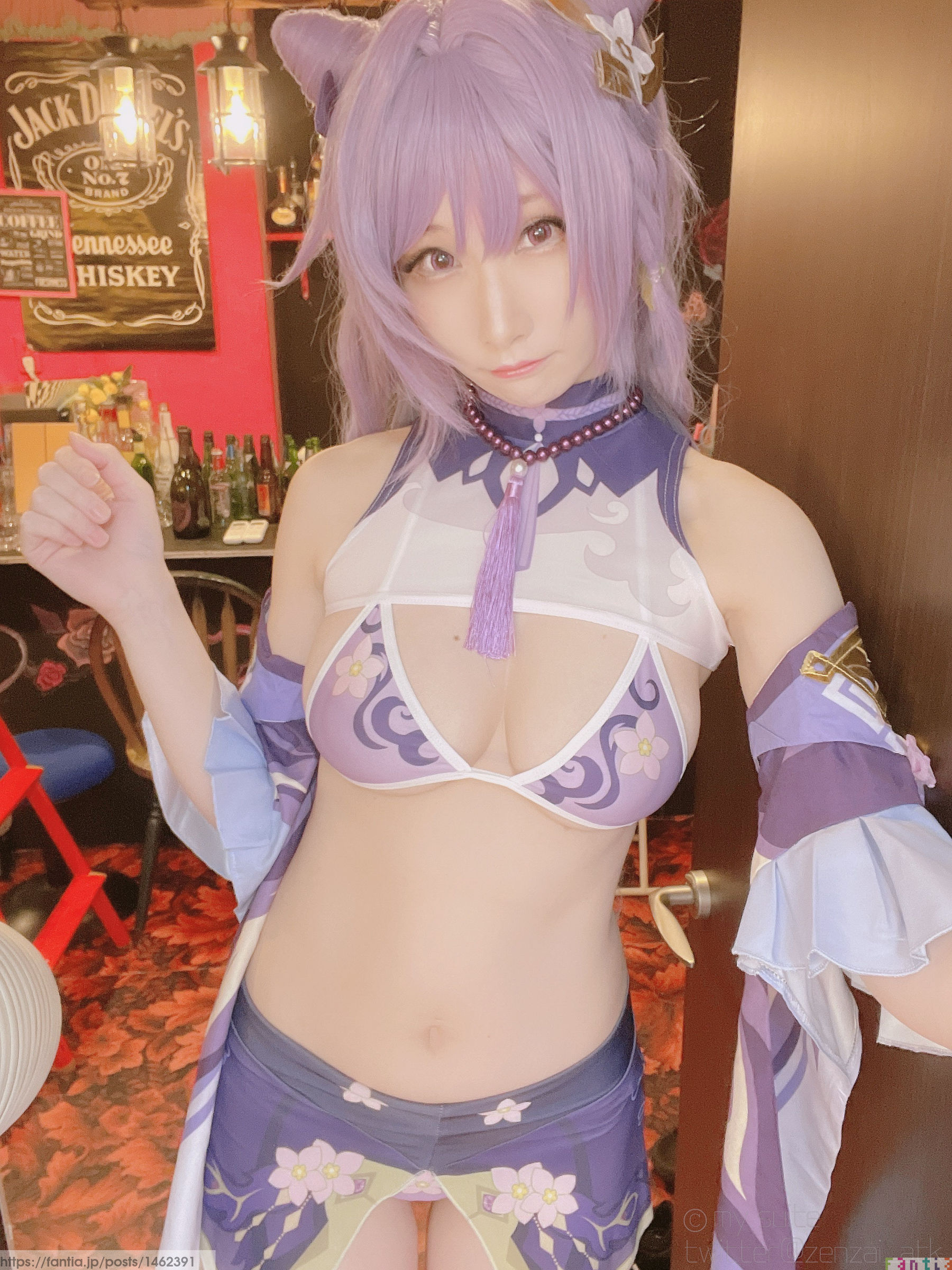 [福利COS] (Cosplay)[my suite] Atsuki あつき - Keqing 刻晴 (Genshin Impact)第10张