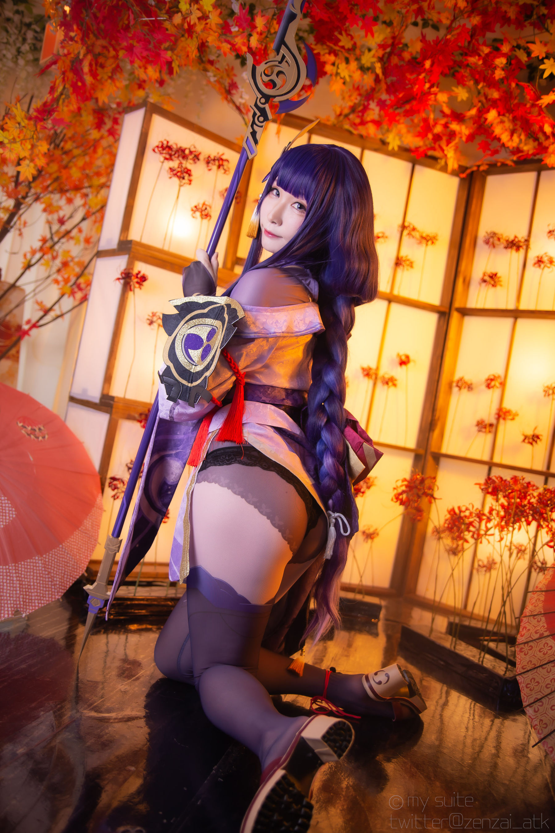 [福利COS] (Cosplay)[my suite] Atsuki あつき - Ikazuti 霆 (Genshin Impact)第12张