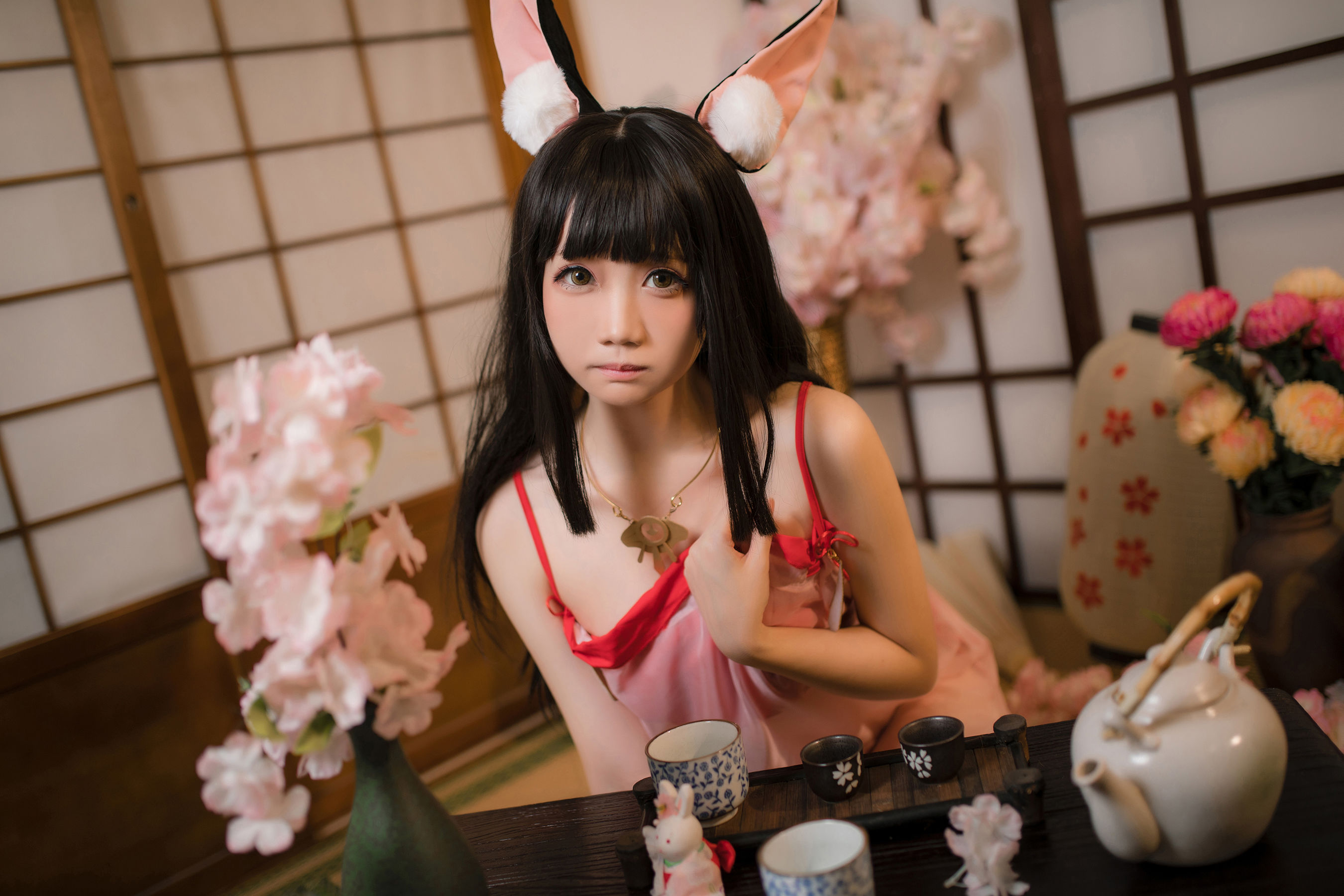 [福利COS] 焖焖碳 - 碧蓝航线 長門睡衣第1张