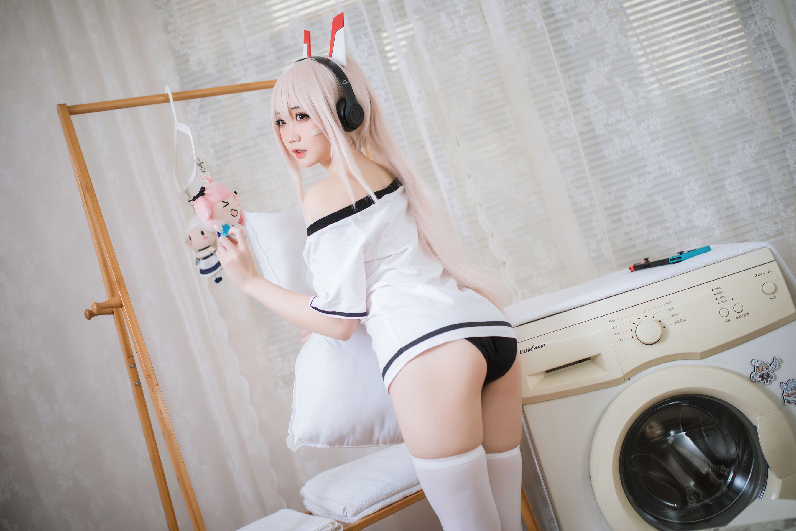 [福利COS] 焖焖碳 - 绫波 宅版本第6张