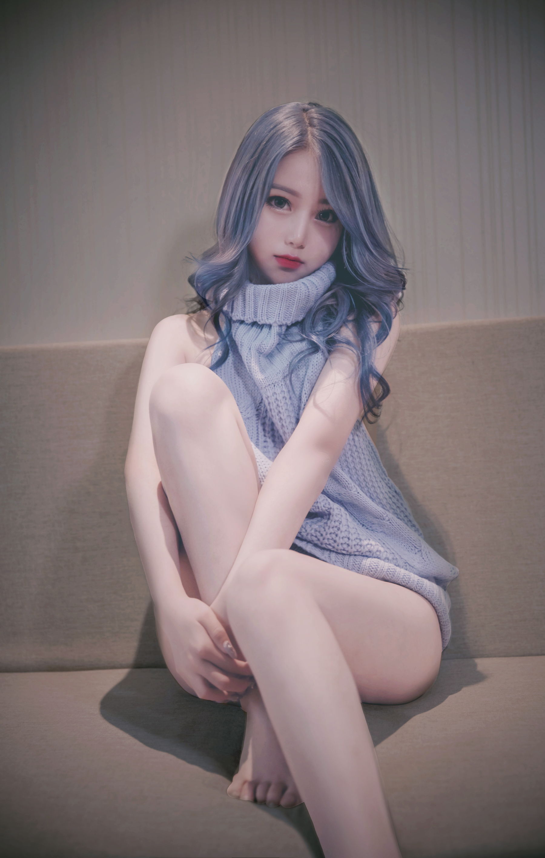 [福利COS] eloise软软 - 毛衣少女第10张