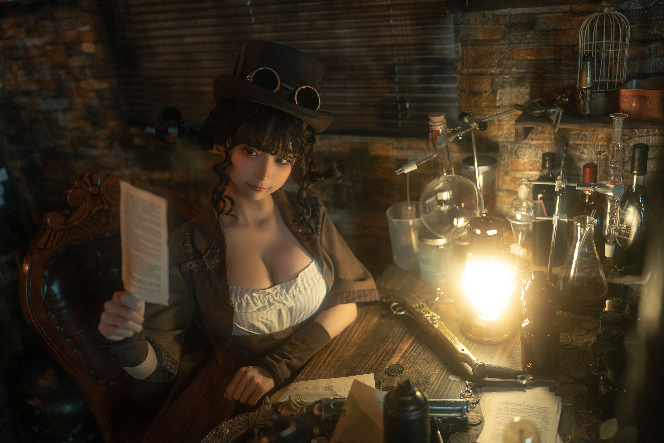 [福利COS] 动漫博主蠢沫沫 - 蒸汽少女第7张