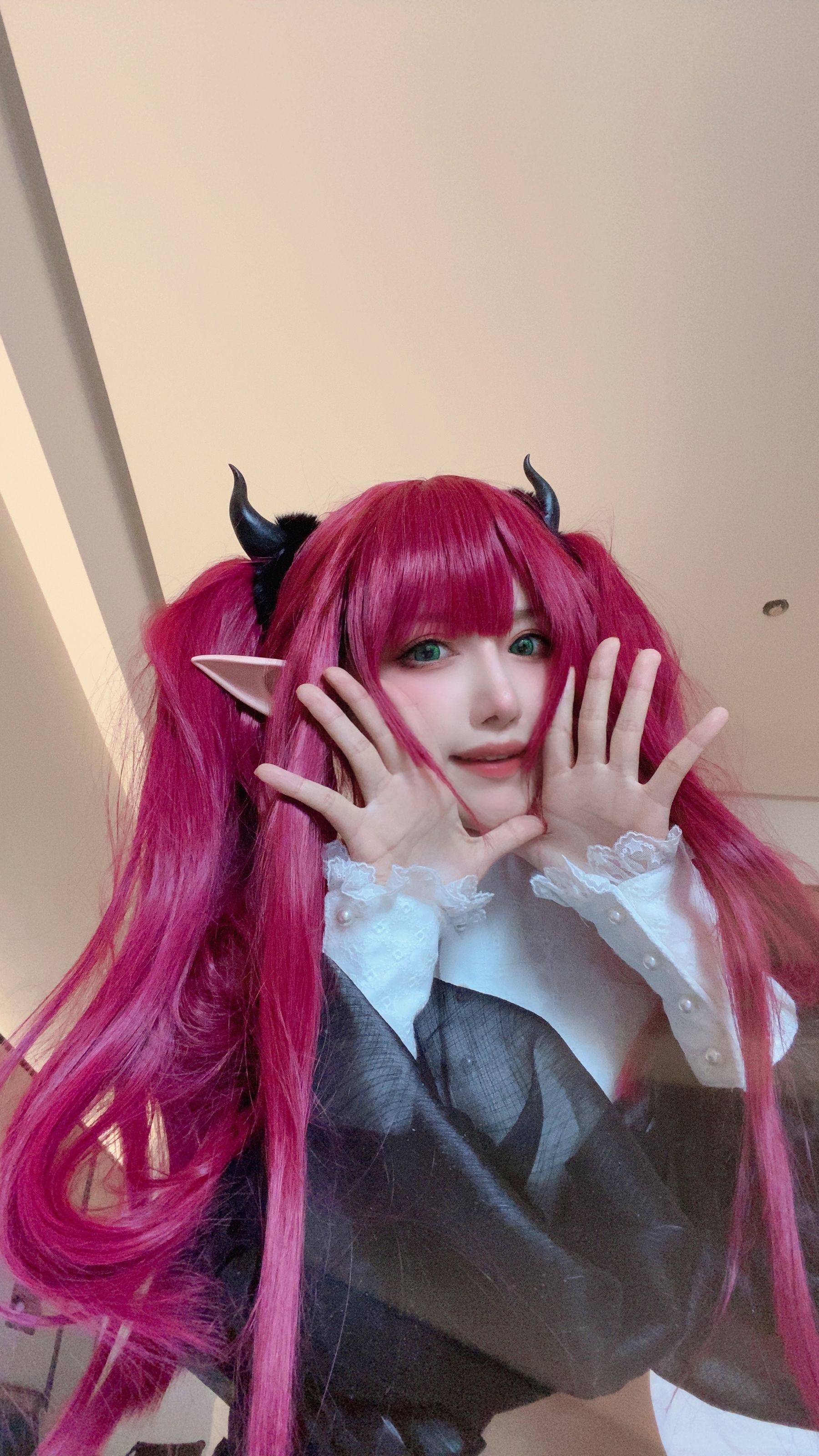 [福利COS] Shika小鹿鹿 - 喜多川海梦 小雫内衣第4张