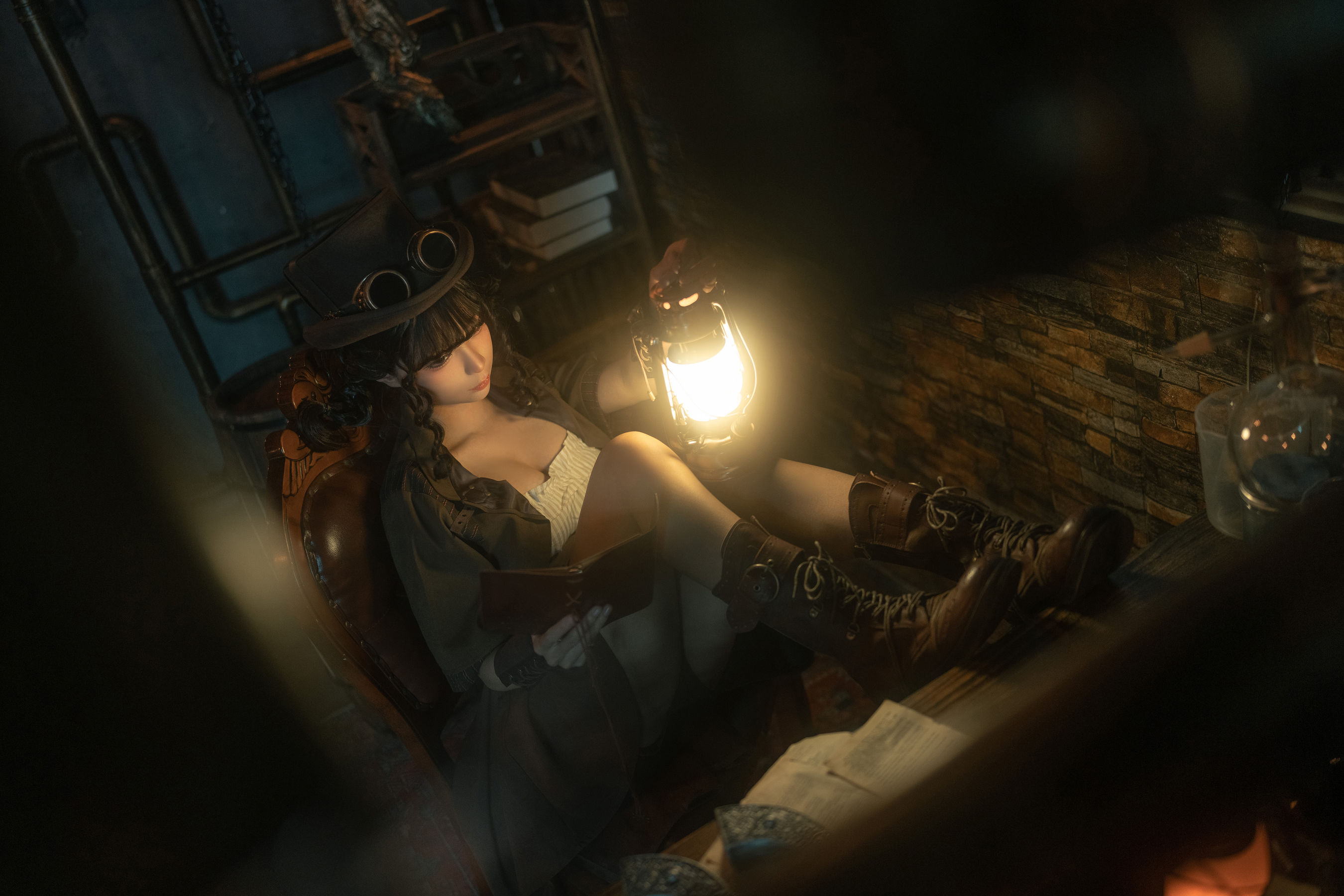 [福利COS] 动漫博主蠢沫沫 - 蒸汽少女第2张