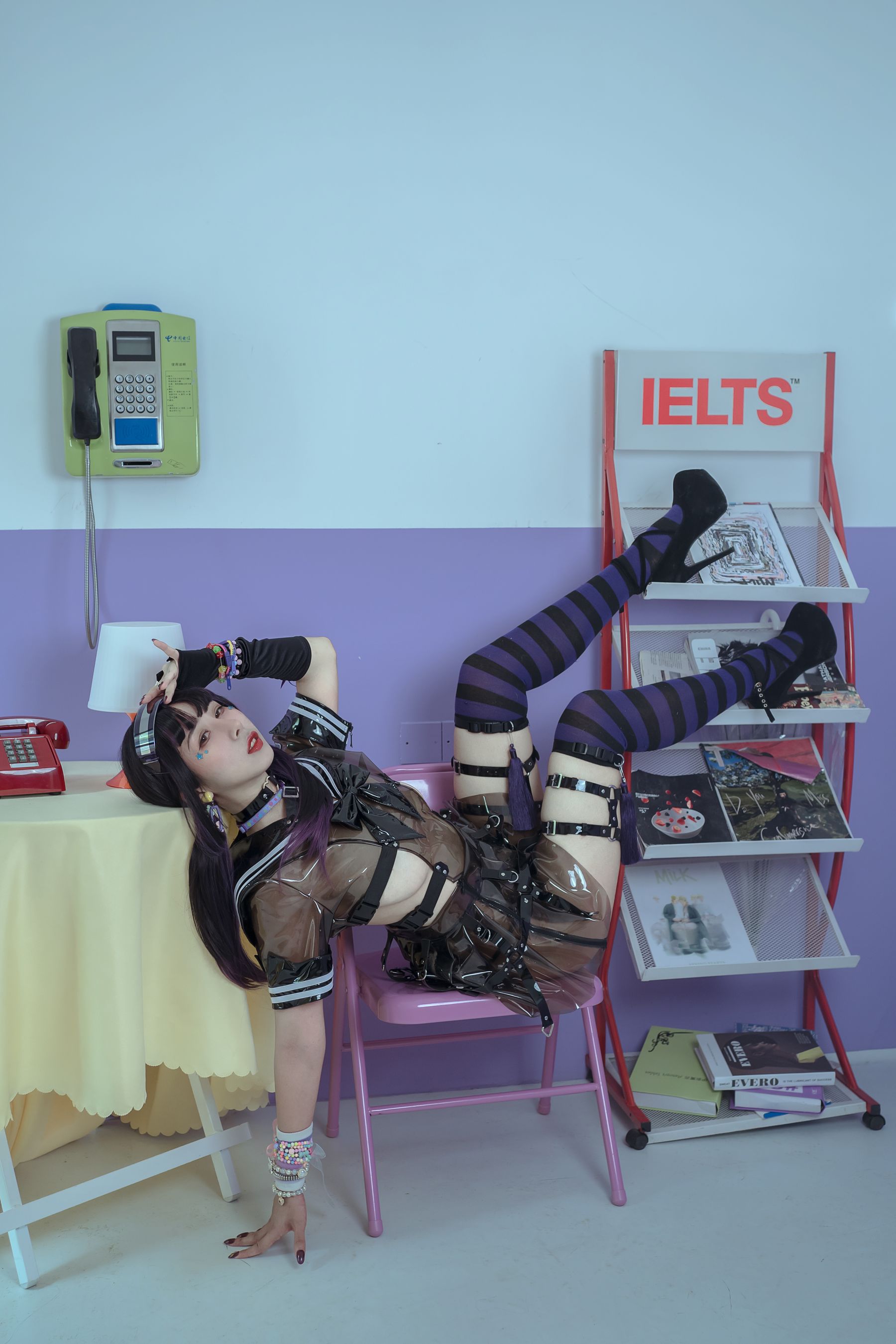 [福利COS] 云溪溪 - 幻想学院第1张