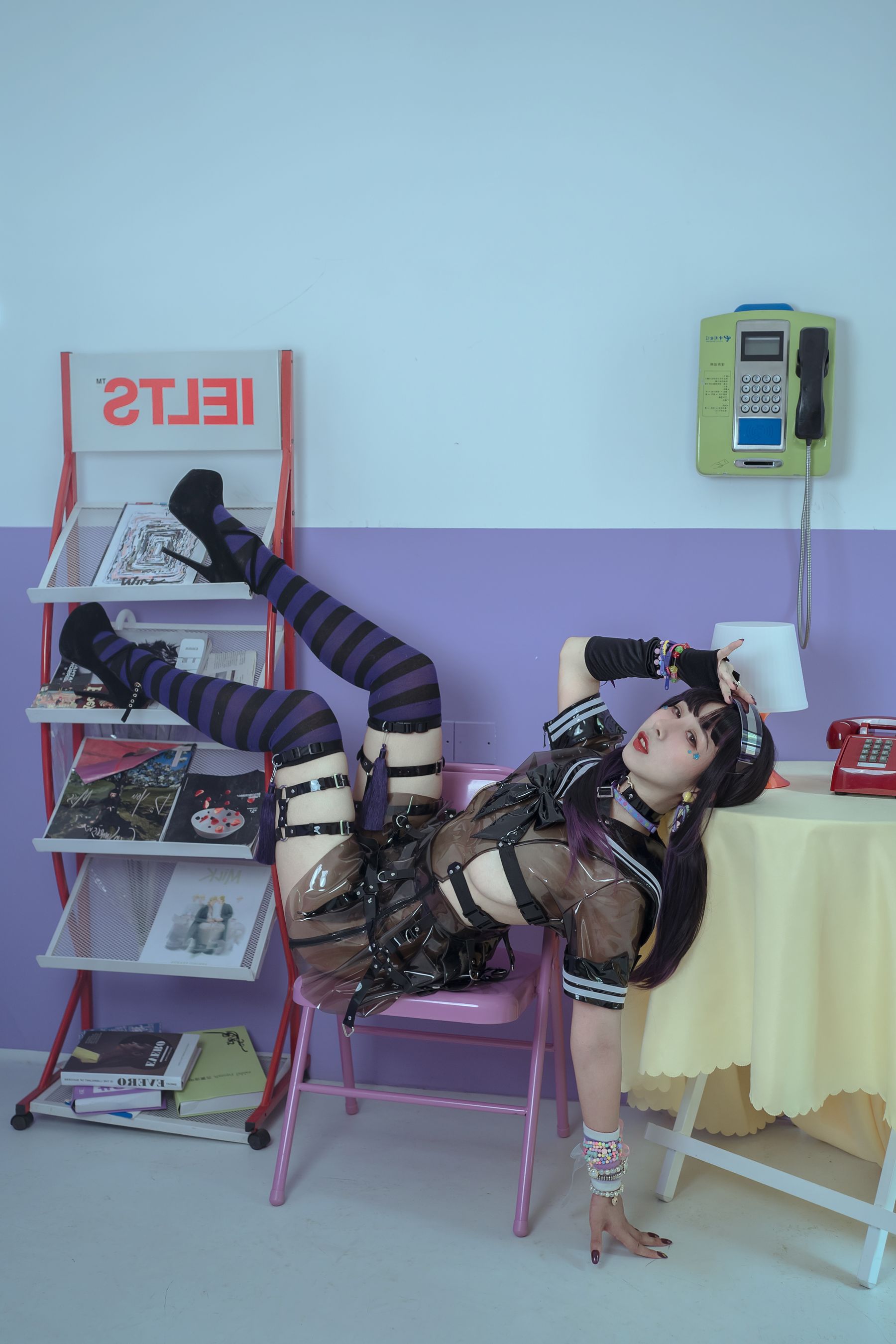 [福利COS] 云溪溪 - 幻想学院第19张