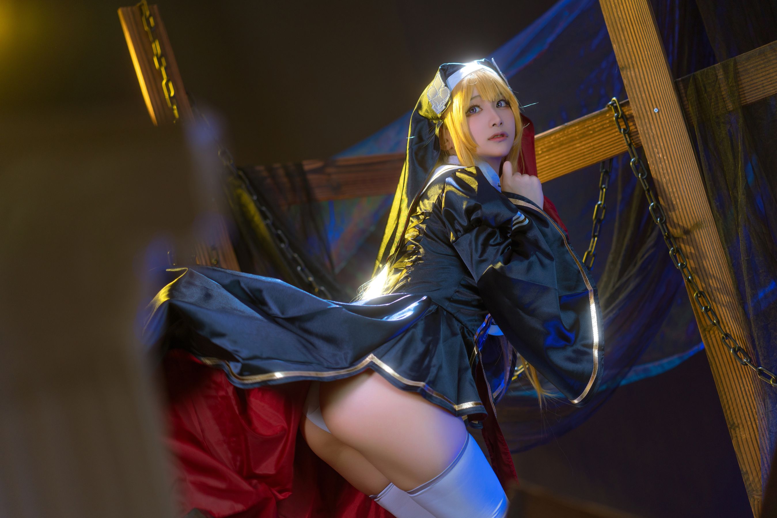 [福利COS] 幼愛youmeko - 修女 夏洛特第4张