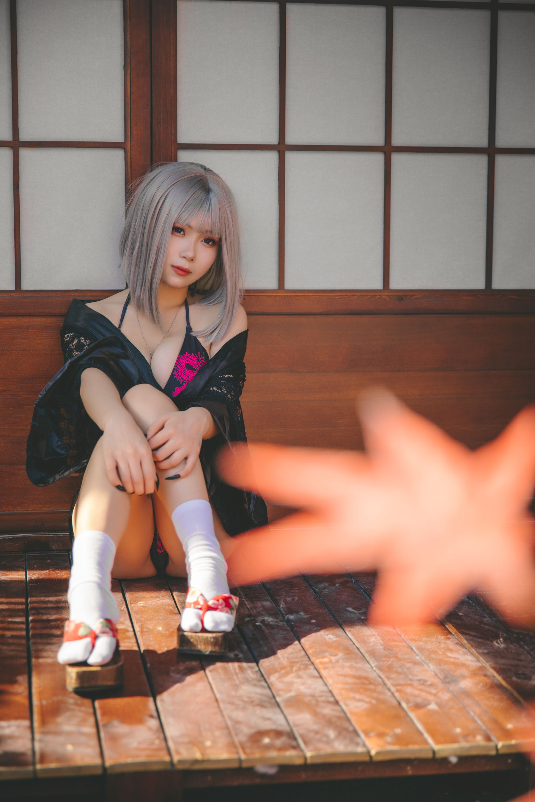 [福利COS] 末夜787 - 五月舰长 和服第16张