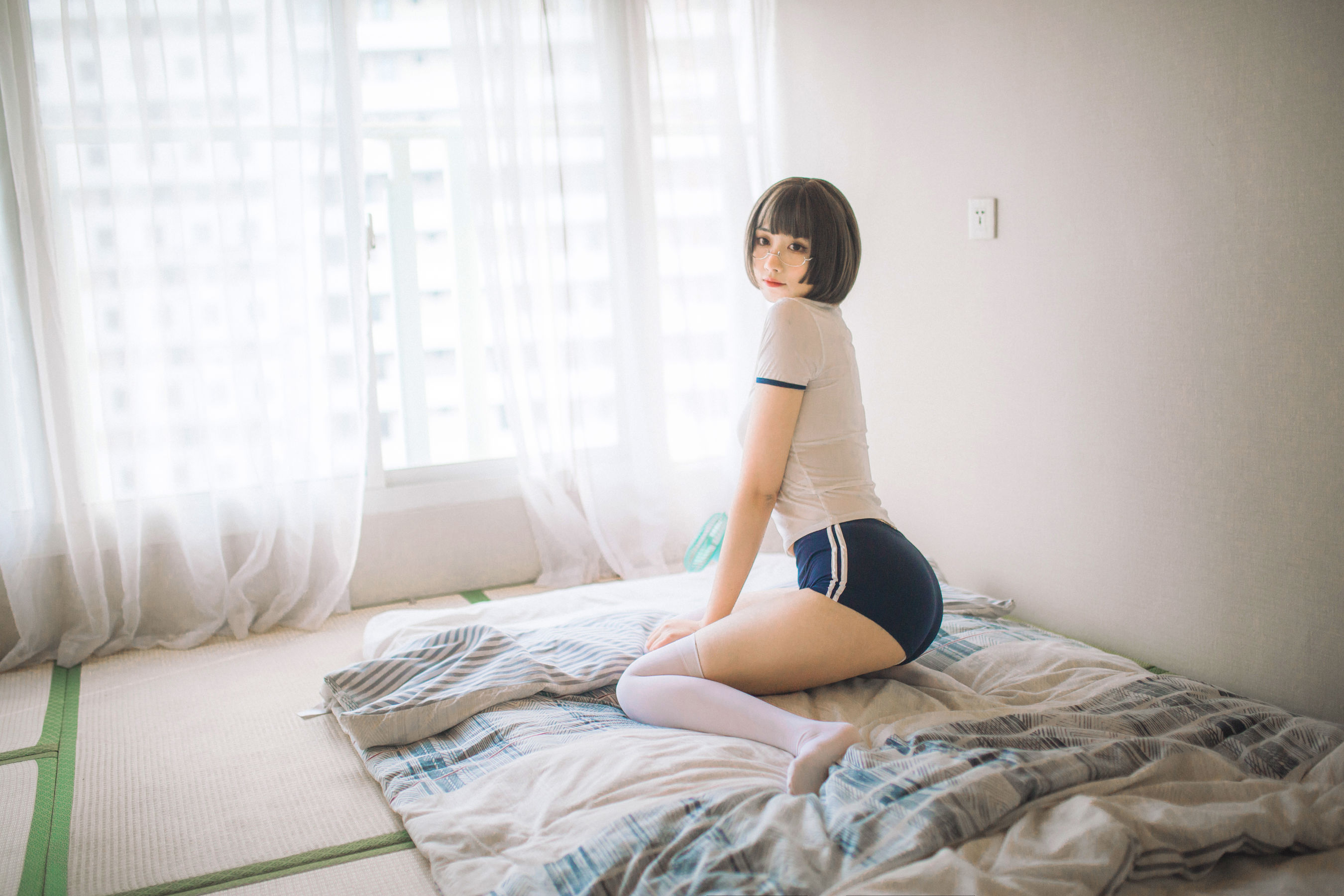 [福利COS] 次元少女念雪ww - 体操服第15张