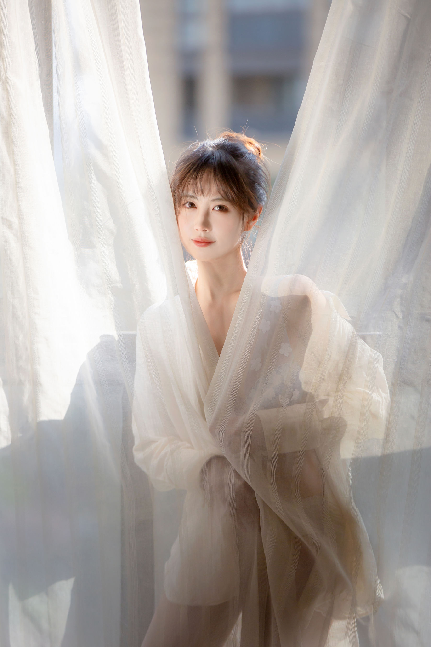 [福利COS] 次元少女念雪ww - 居家蓝色第3张