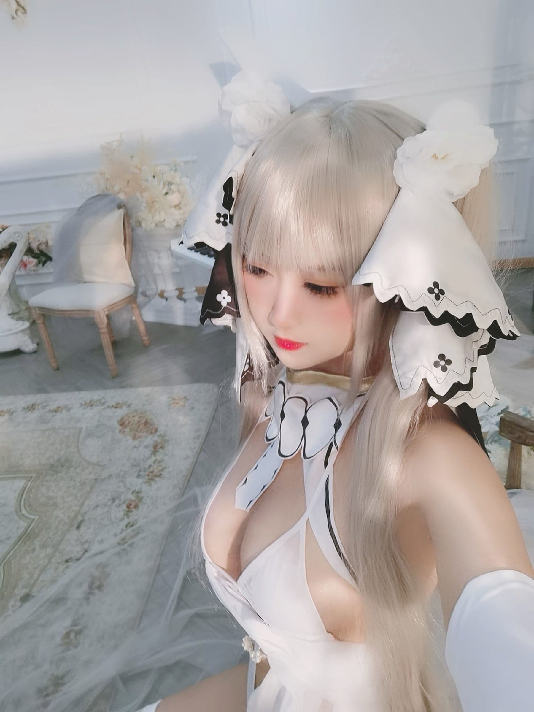 [福利COS] 微博妹子三度_69 - 可畏白纱第19张