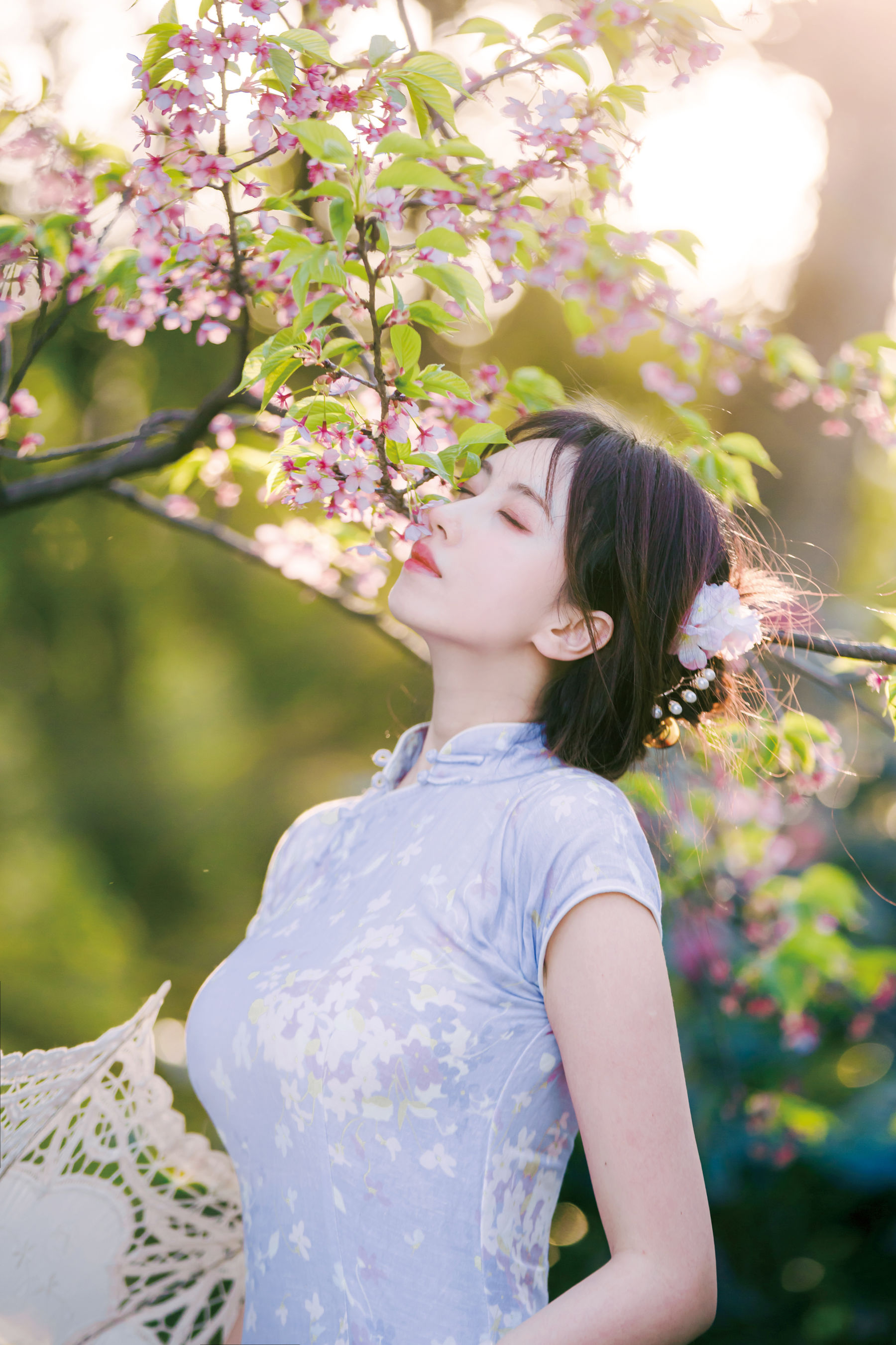 [福利COS] 次元少女念雪ww - 旗袍第5张