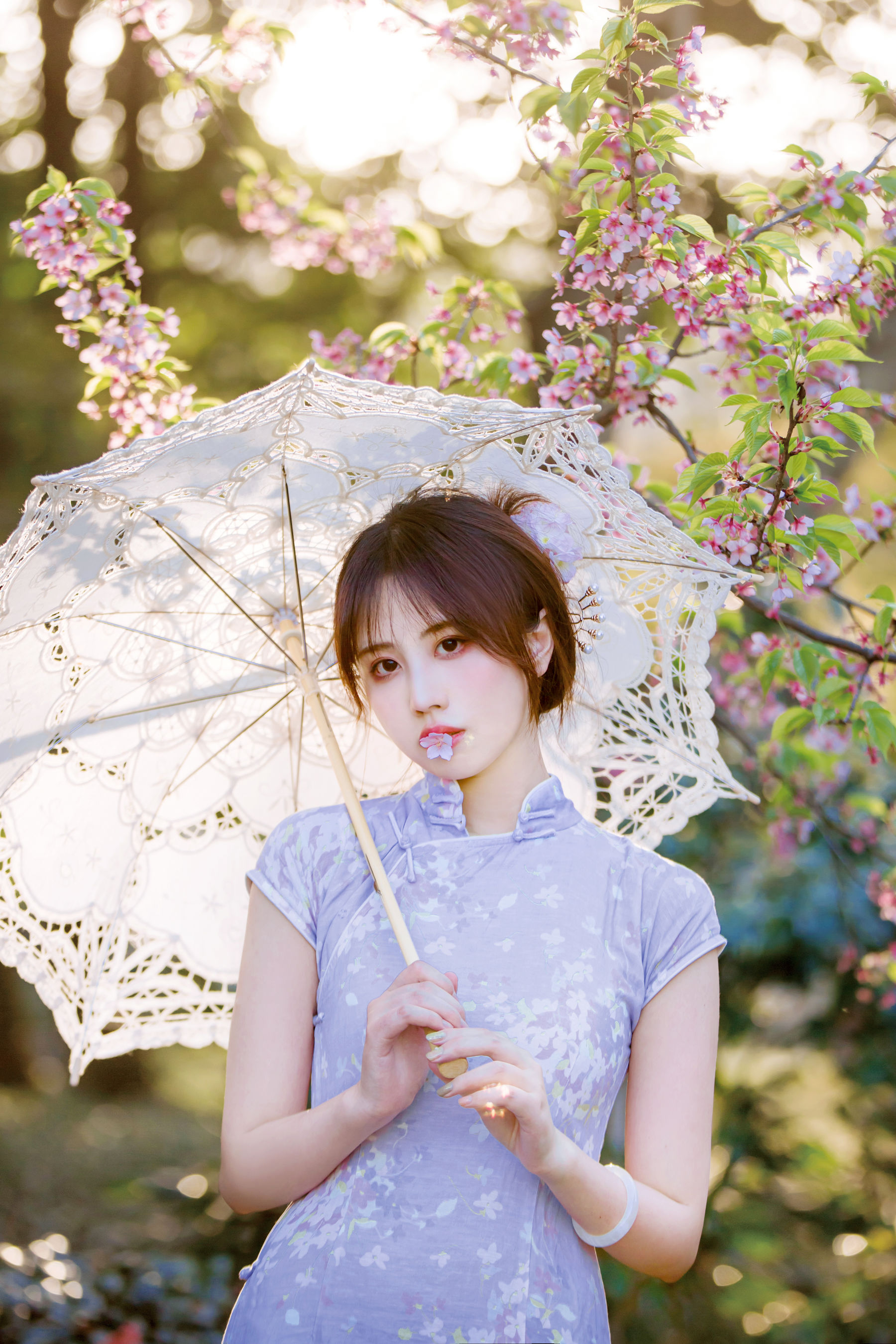 [福利COS] 次元少女念雪ww - 旗袍第1张