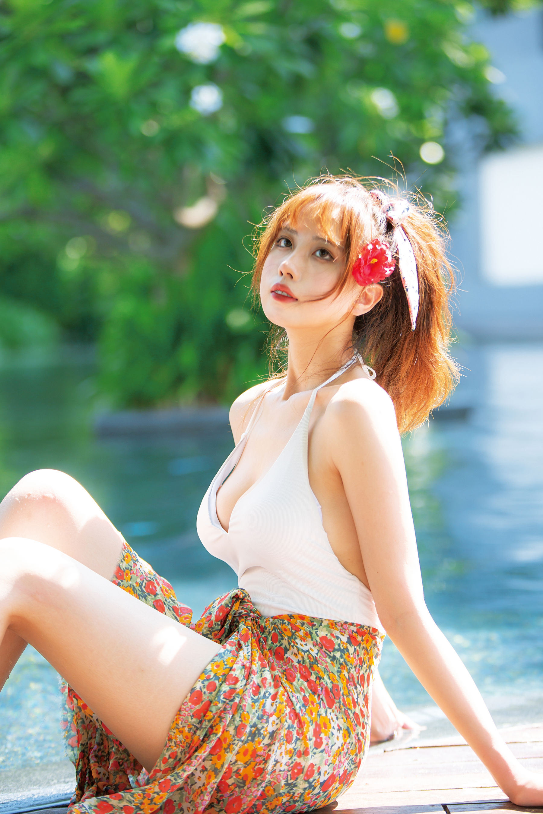 [福利COS] 次元少女念雪ww - 昭和碎花第13张