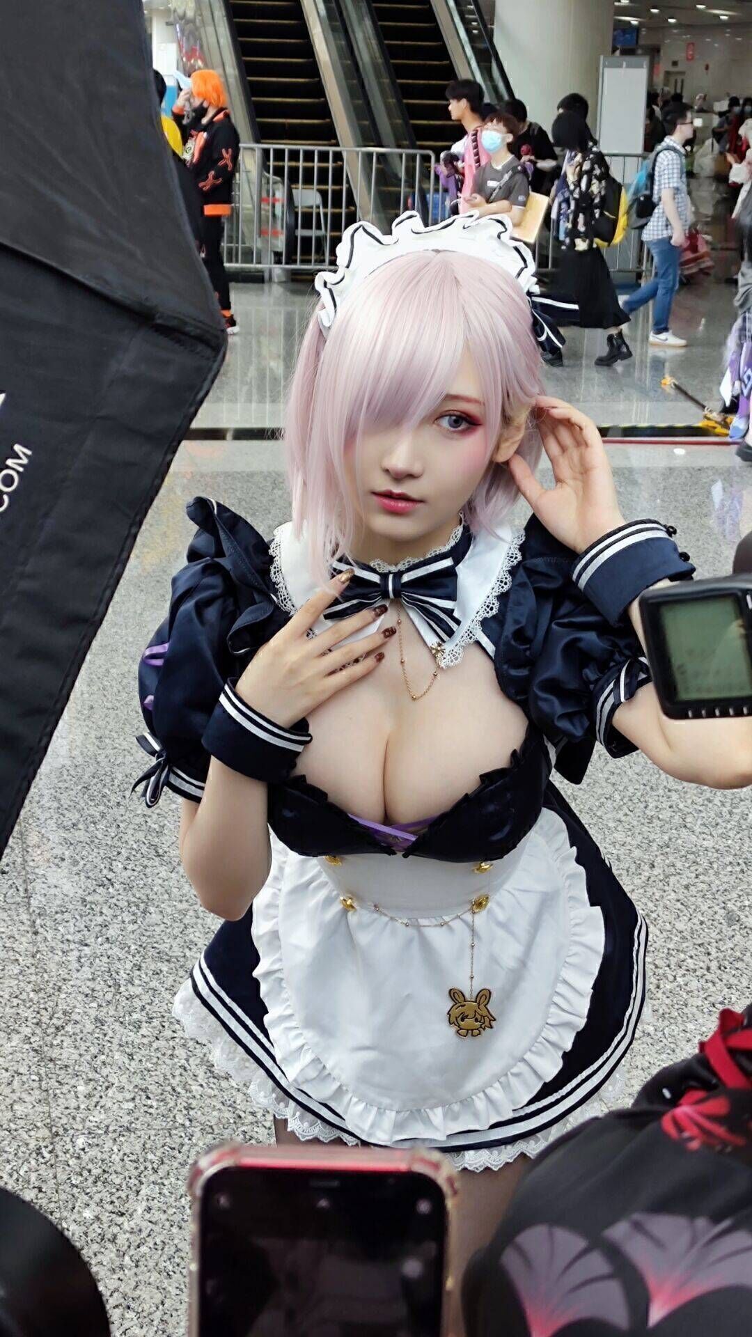 [福利COS] 啾小研 - 玛修女仆第5张