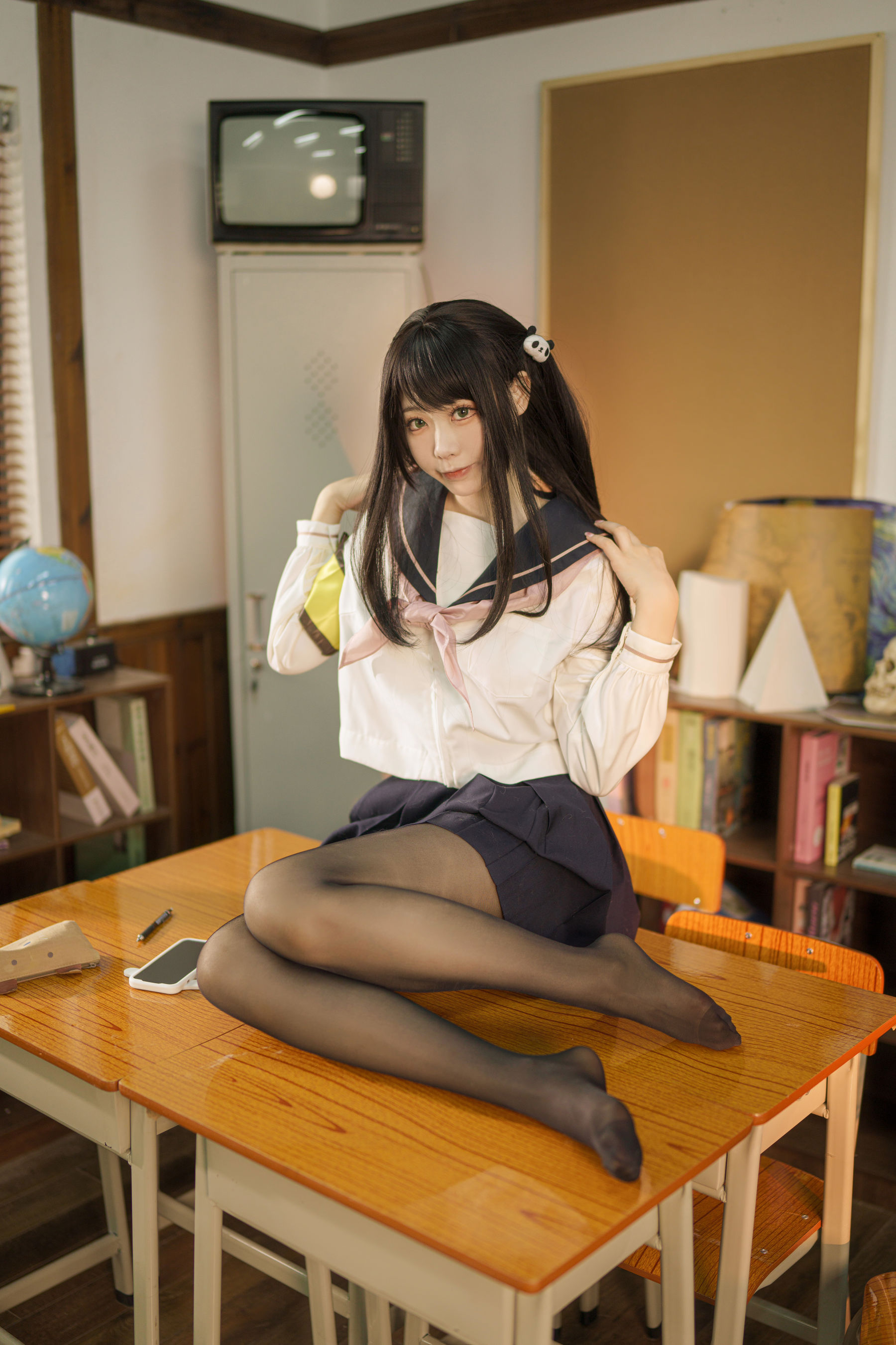 [福利COS] 安食Ajiki - 风纪委员第5张