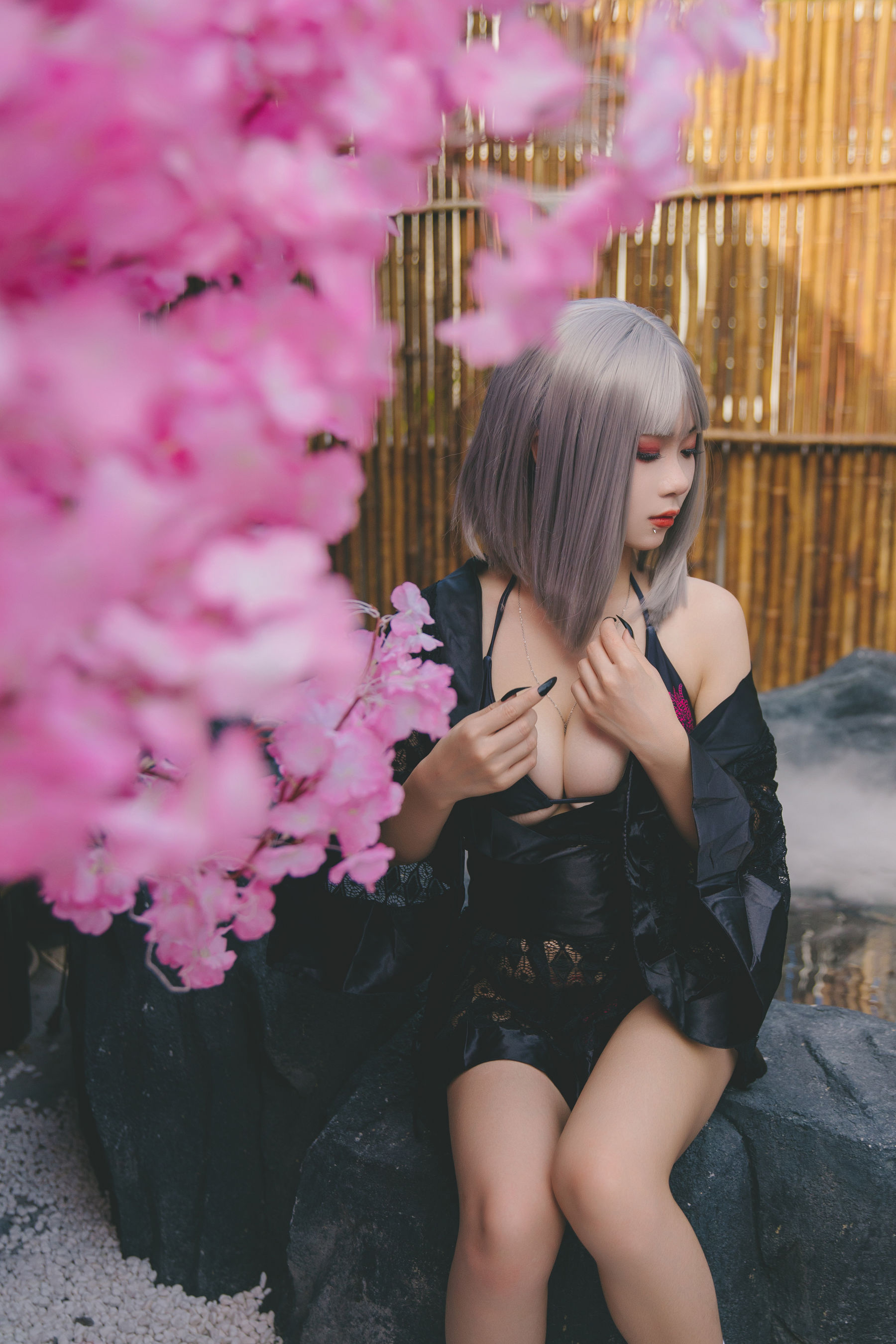 [福利COS] 末夜787 - 五月舰长 和服第24张