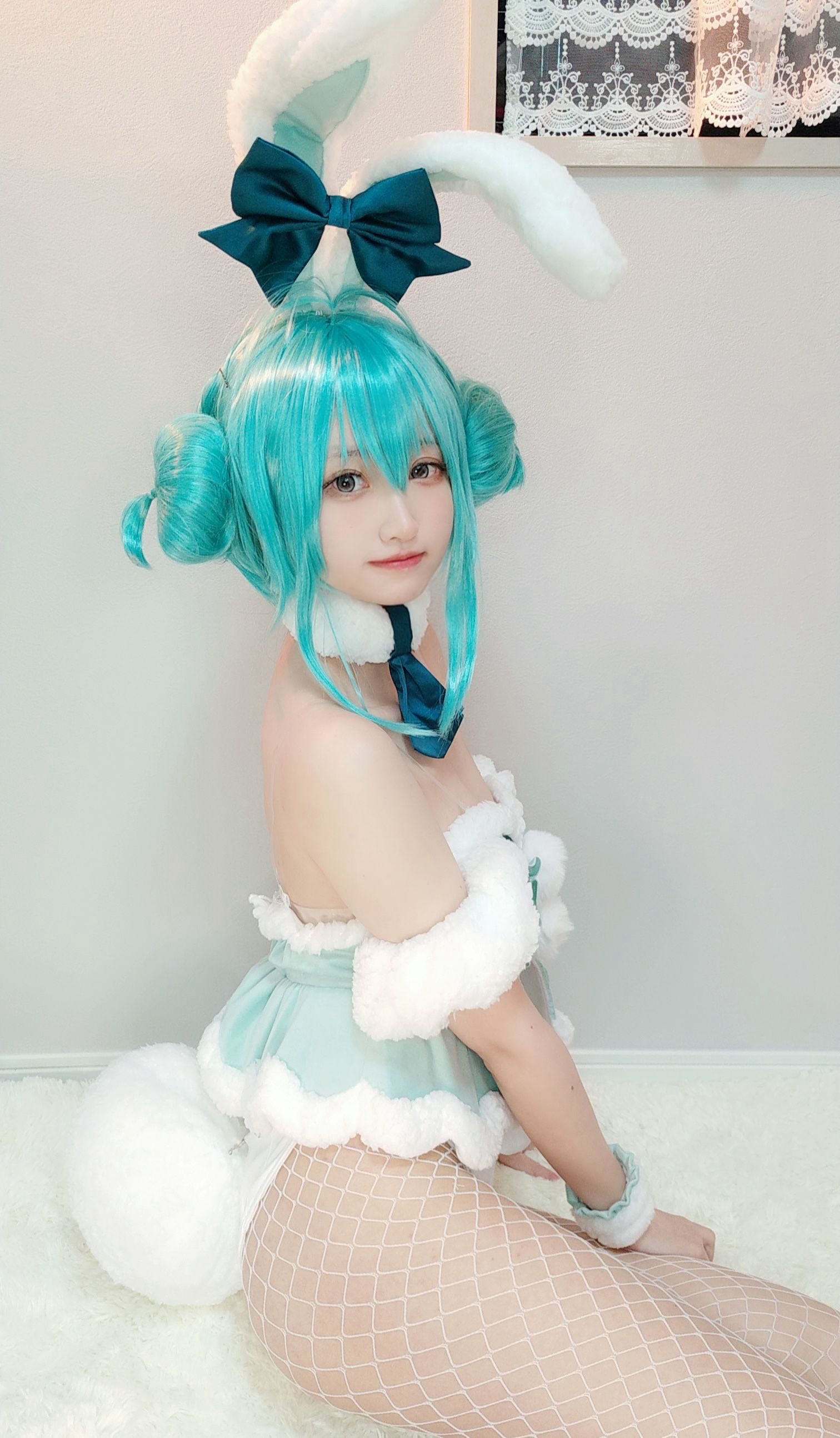 [福利COS] 千阳(ちよ) - 初音兔女郎第9张