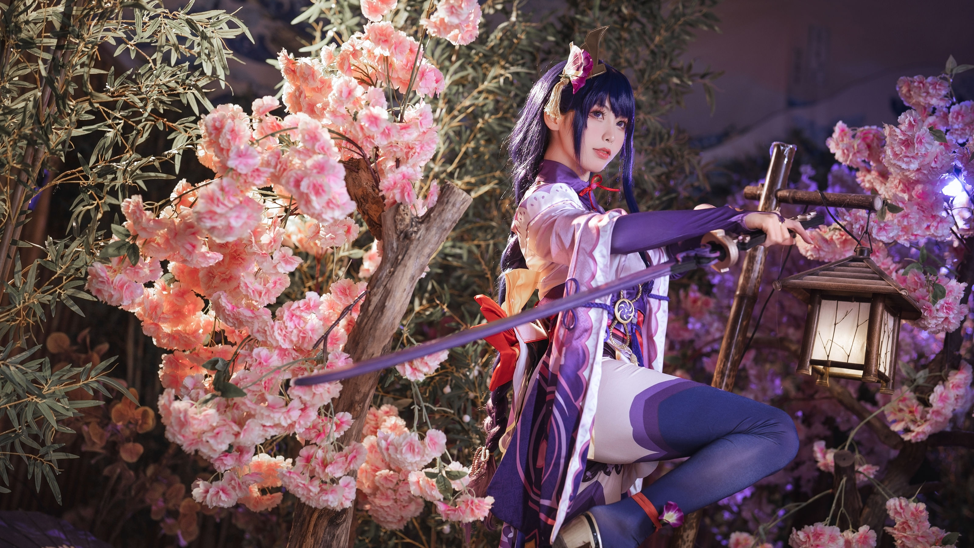 [福利COS] 樱岛嗷一 - 雷电将军第3张