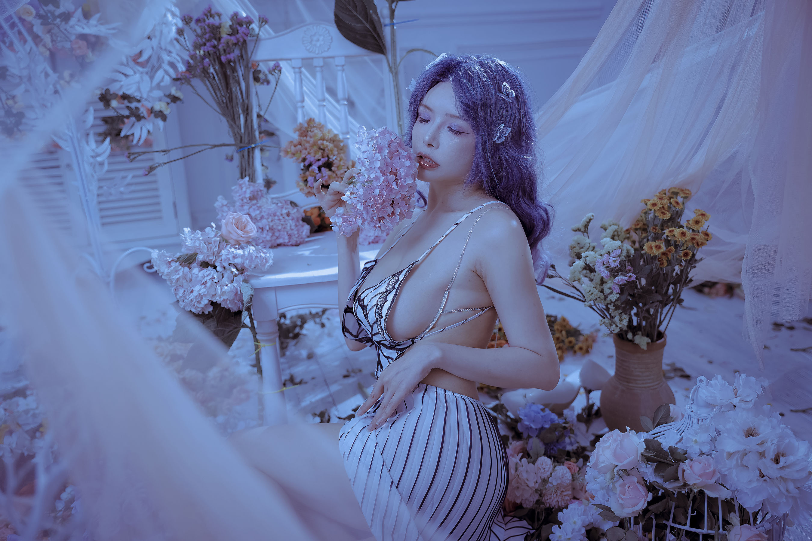 [福利COS] 秋和柯基(夏小秋秋秋) - 蝴蝶夫人第3张