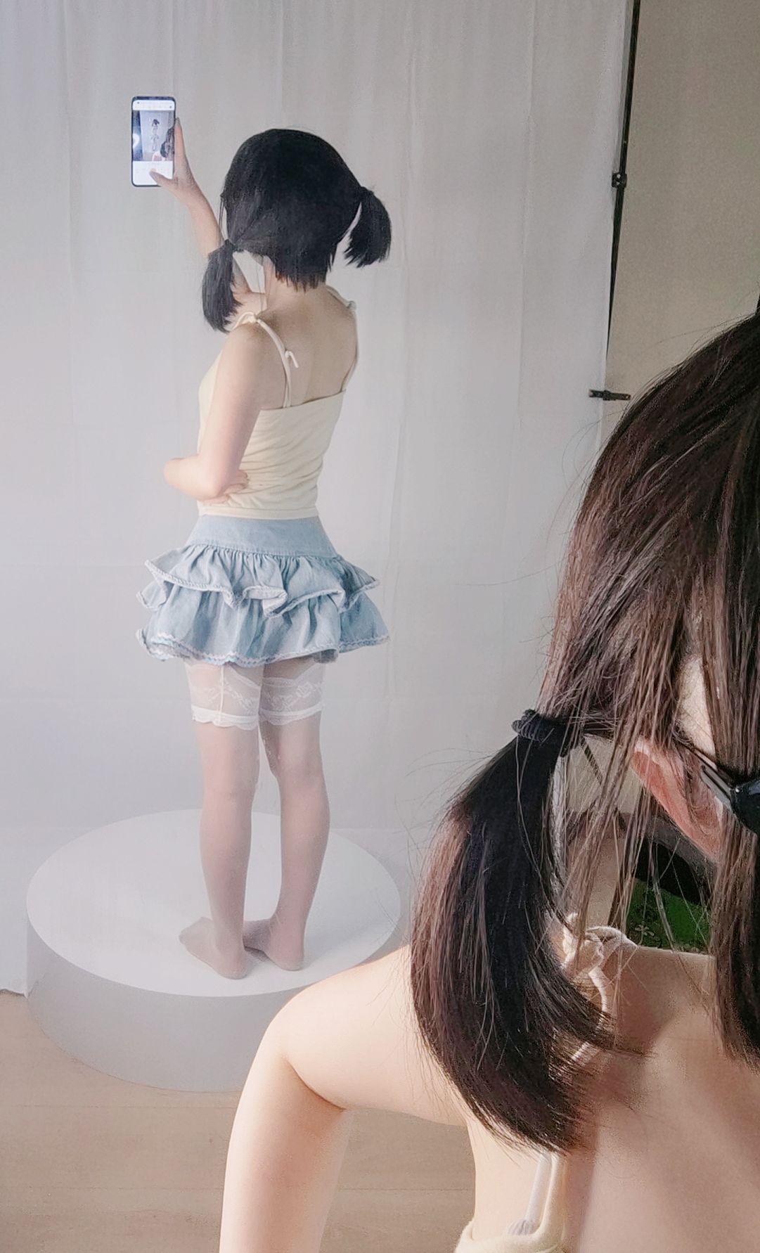 [福利COS] 神沢永莉 - 绫蛋糕裙吊带袜汐第5张