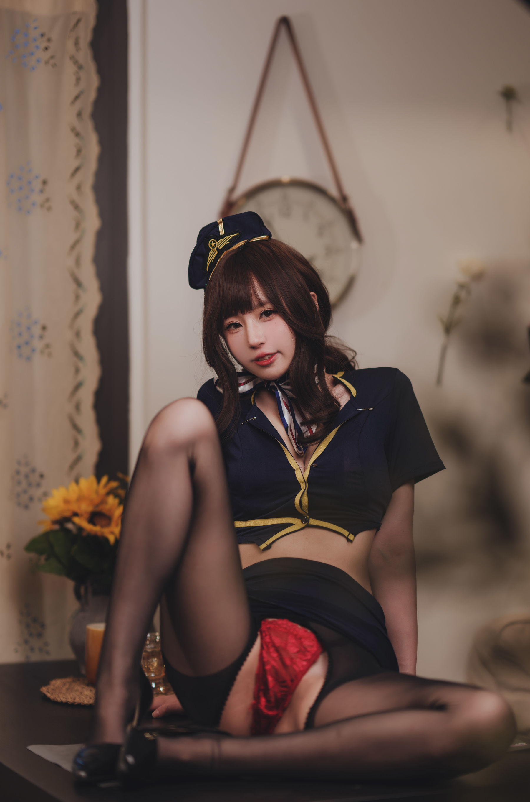 [福利COS] 西园寺南歌写真 - 空姐第7张