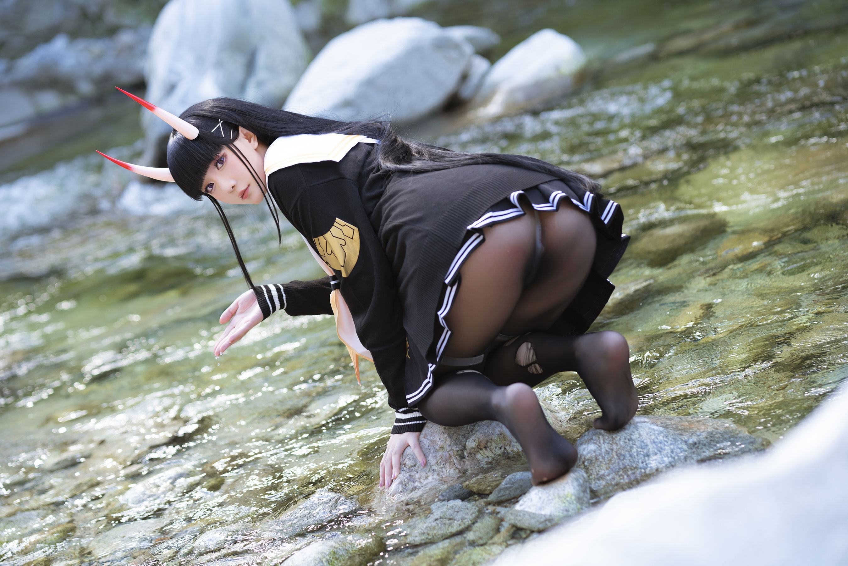 [福利COS] Coser小姐姐星之迟迟 - 碧蓝航线能代第12张