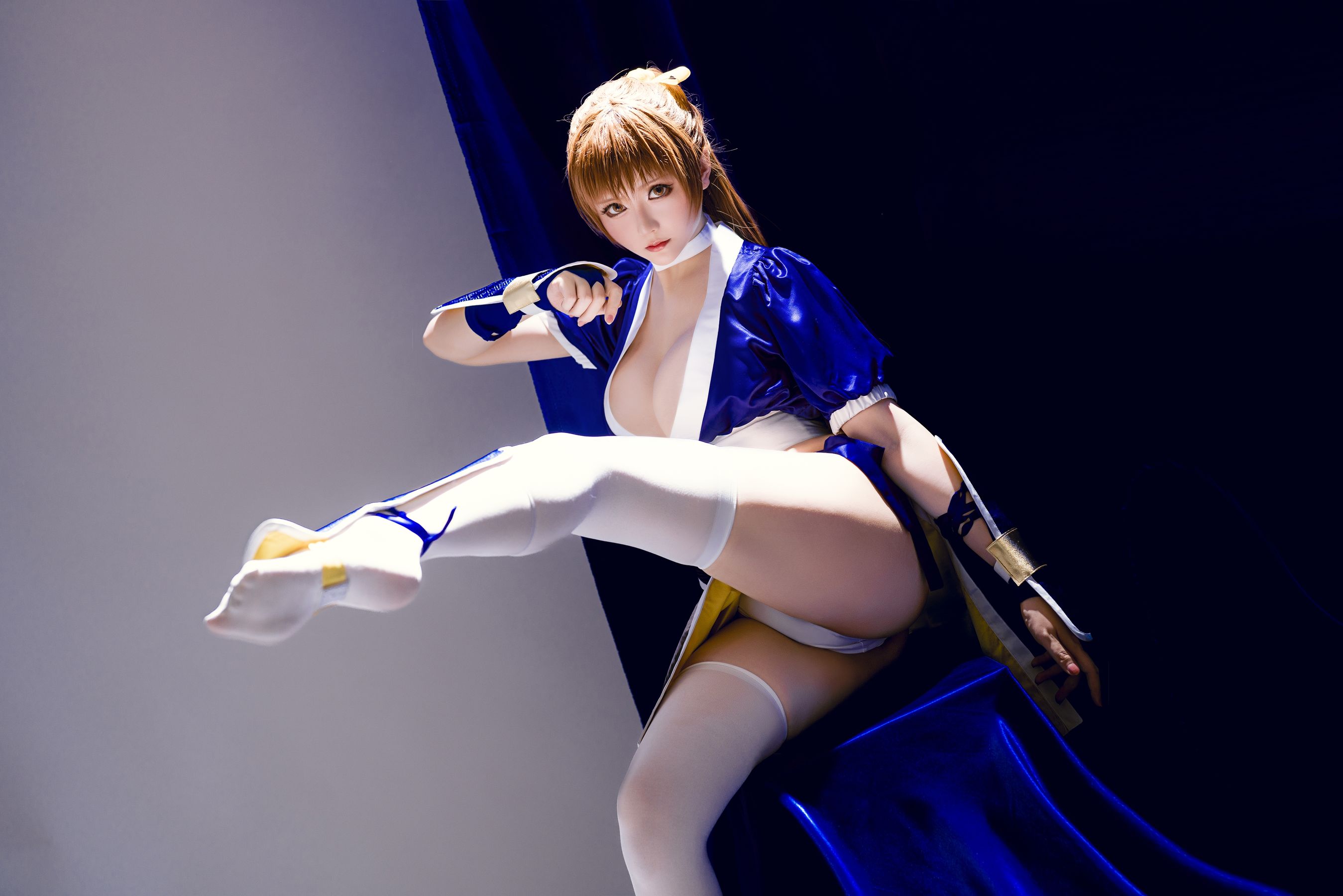 [福利COS] Coser小姐姐星之迟迟 - 死或生-霞第15张