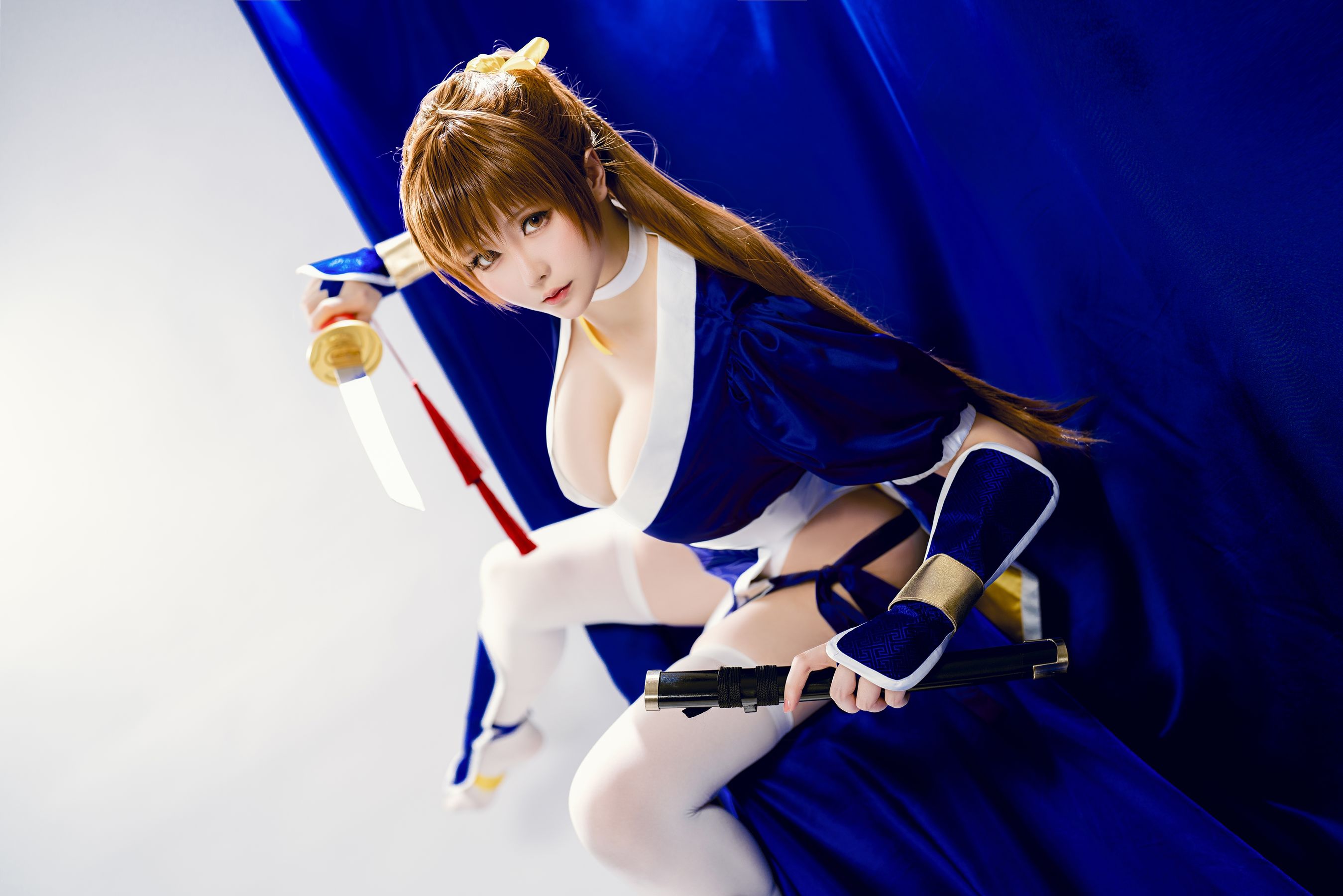 [福利COS] Coser小姐姐星之迟迟 - 死或生-霞第16张