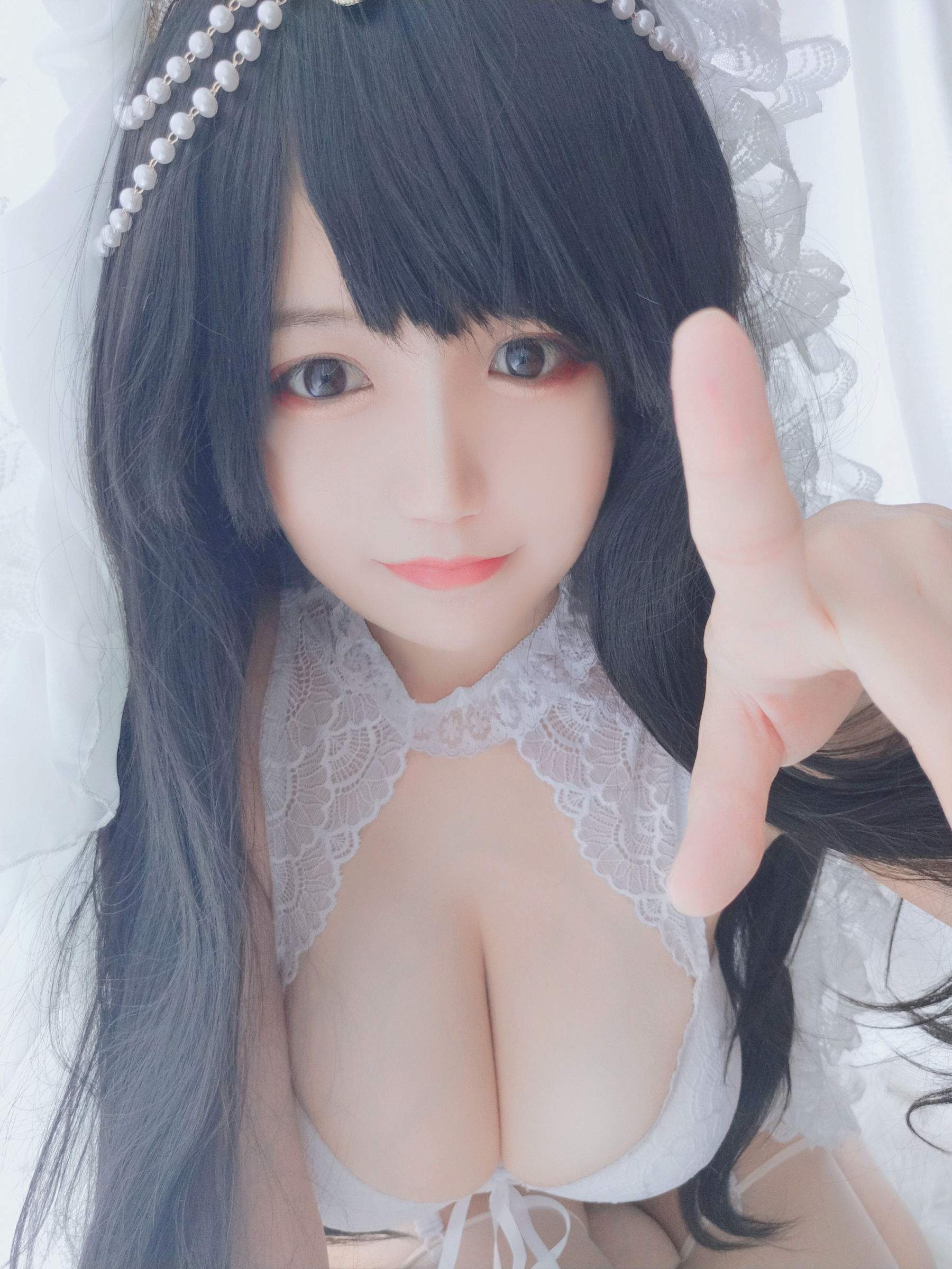 [福利COS] 动漫博主小仓千代w - 可可爱爱花嫁第12张