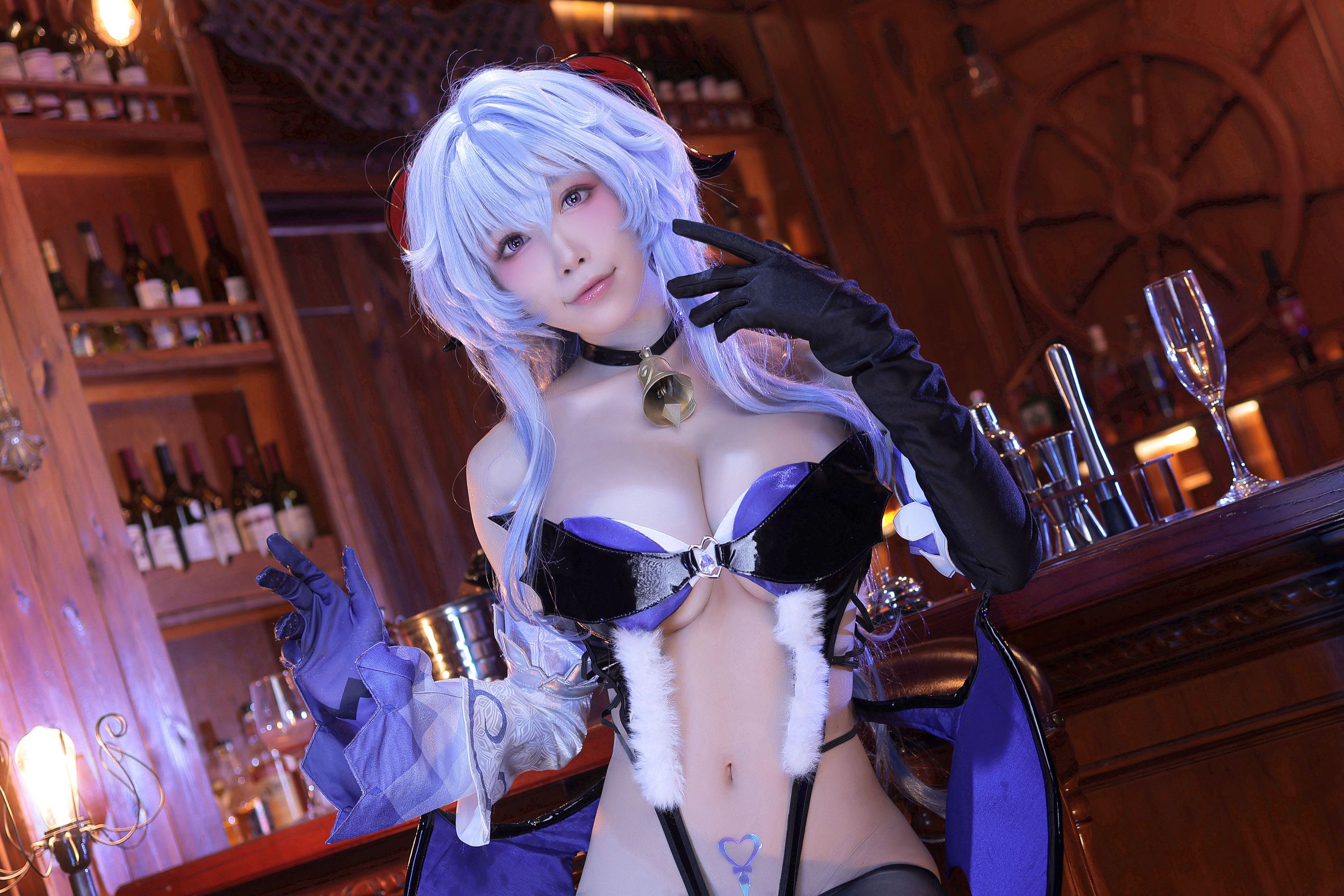 [福利COS] 动漫博主水淼aqua - 甘雨-同人魅魔第5张