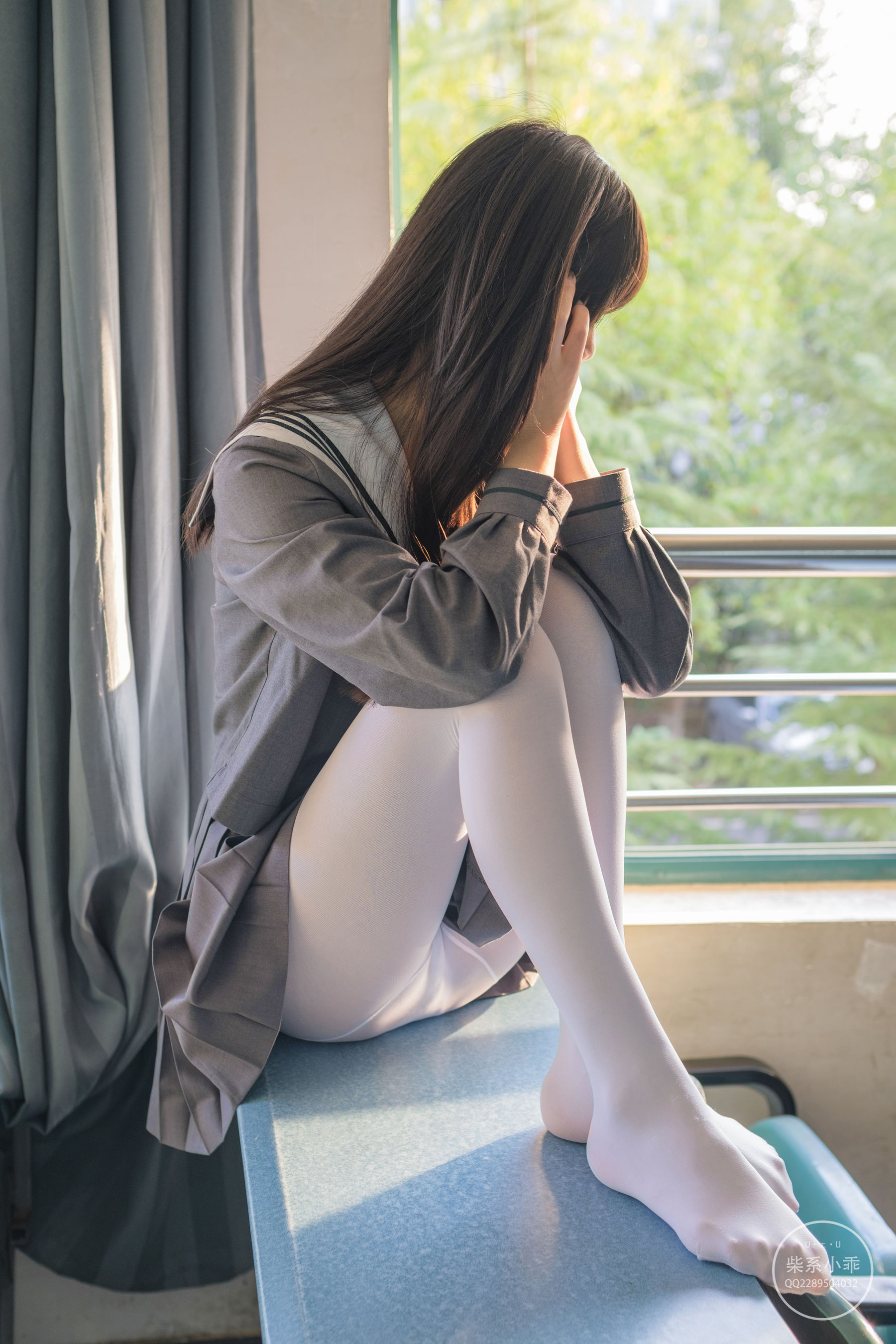 [福利COS] 柴系小乖(稚乖画册) - 夜夜 教室第10张