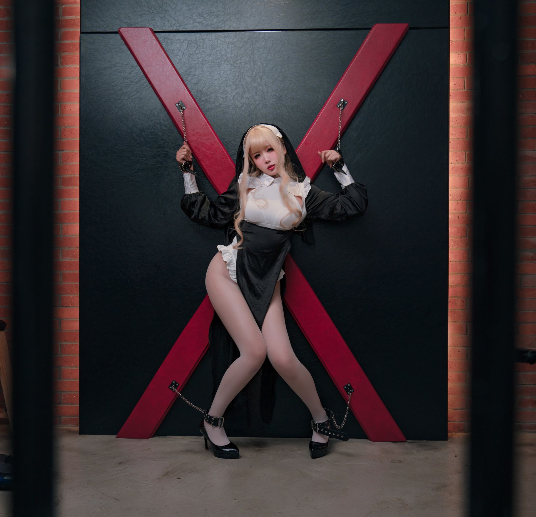 [福利COS] 轩萧学姐 - 修女第16张