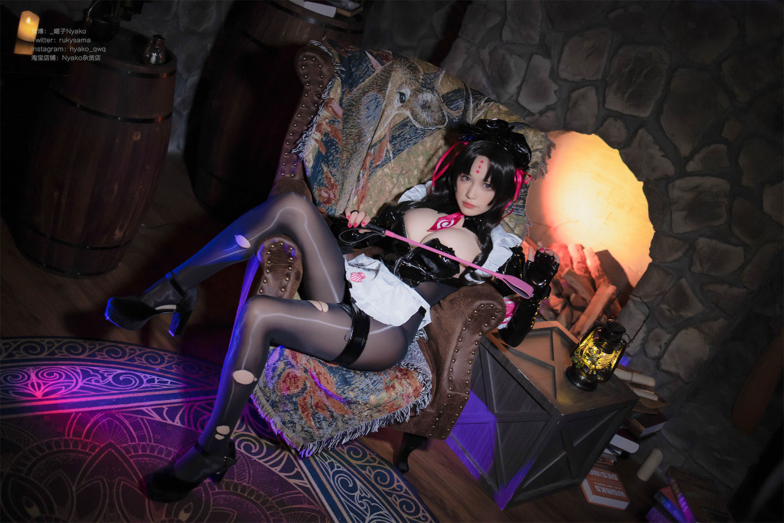 [福利COS] 萌妹子Nyako喵子 - 杀生院女仆第7张