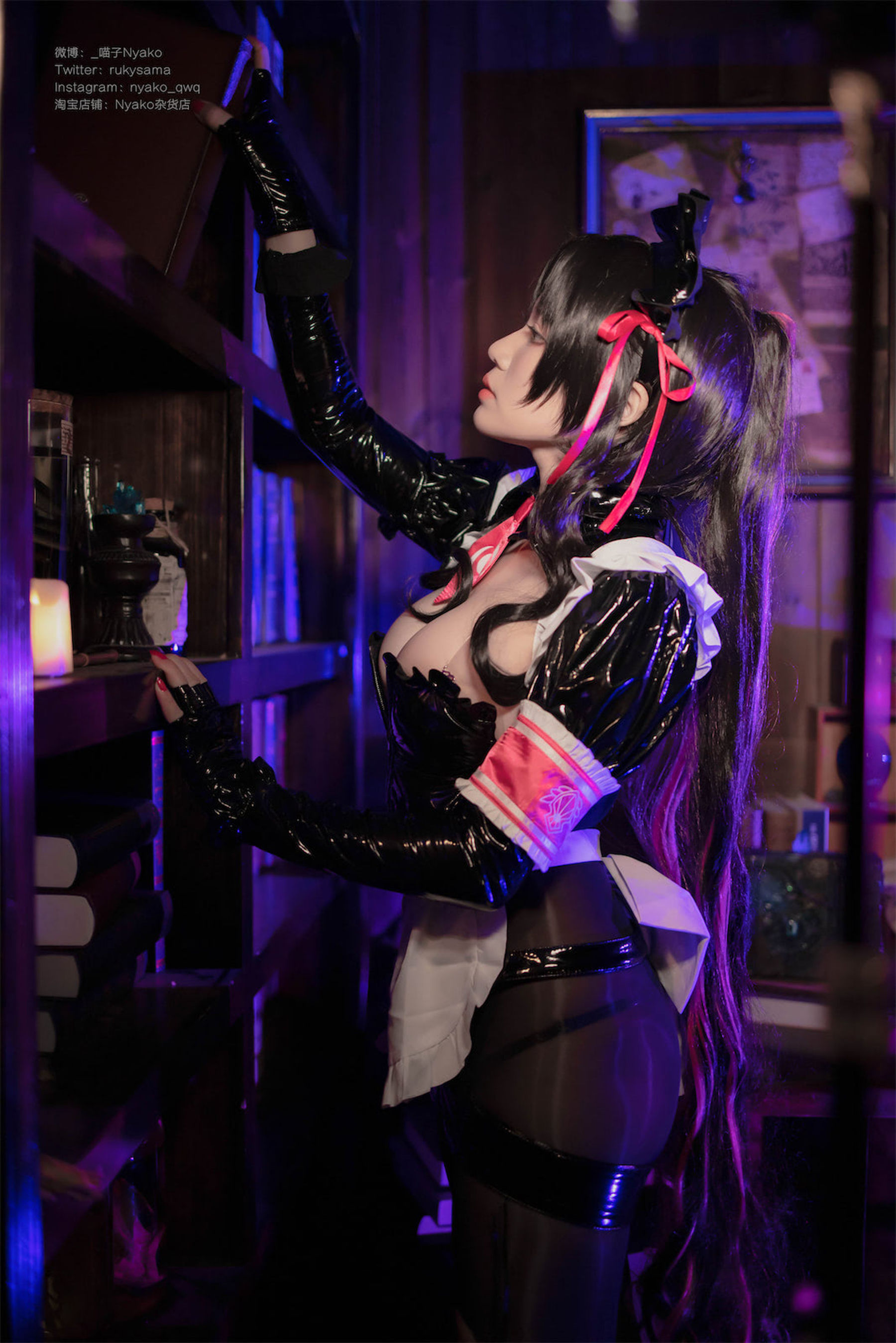 [福利COS] 萌妹子Nyako喵子 - 杀生院女仆第8张