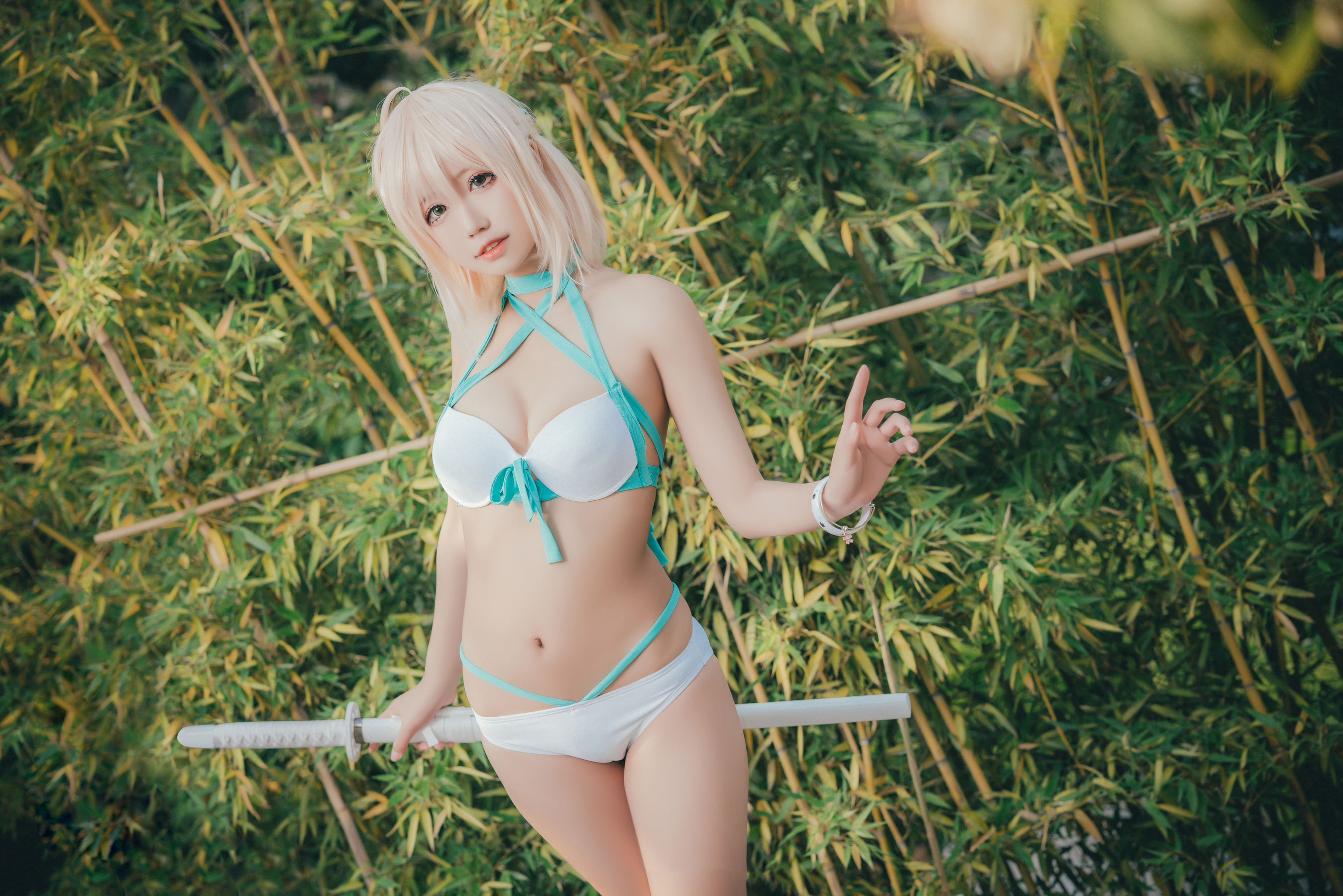 [福利COS] 猫君君MaoJun - 冲田总司第3张