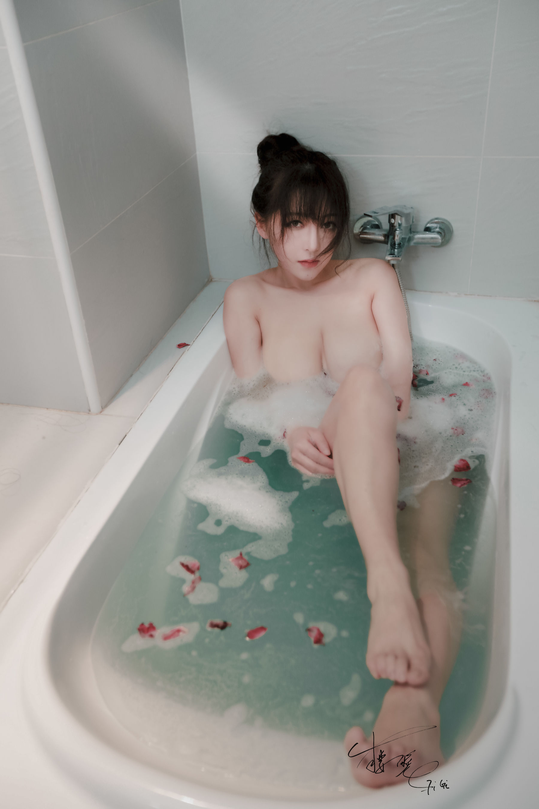 [福利COS] 网络红人樱晚gigi - 洗不去的故事第8张