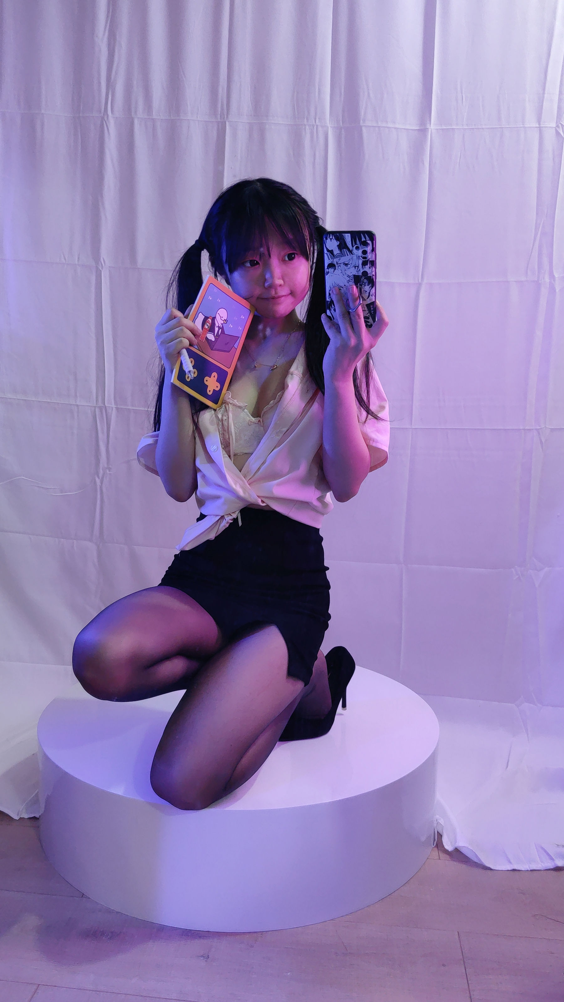 [福利COS] 神沢永莉 - 双马尾黑丝班主任第19张