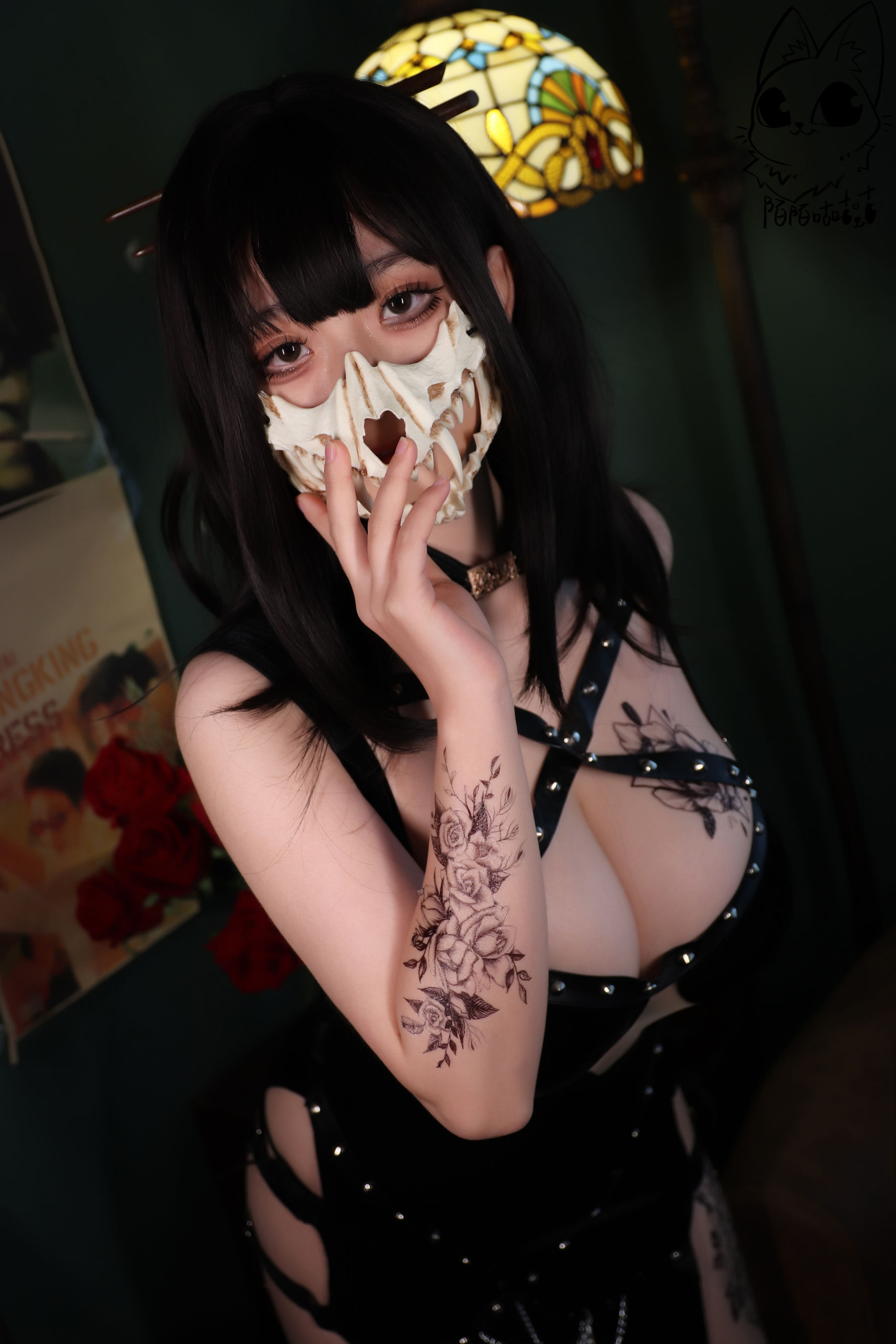 [福利COS] Cosplay美女韶陌陌 - 面具陌第9张