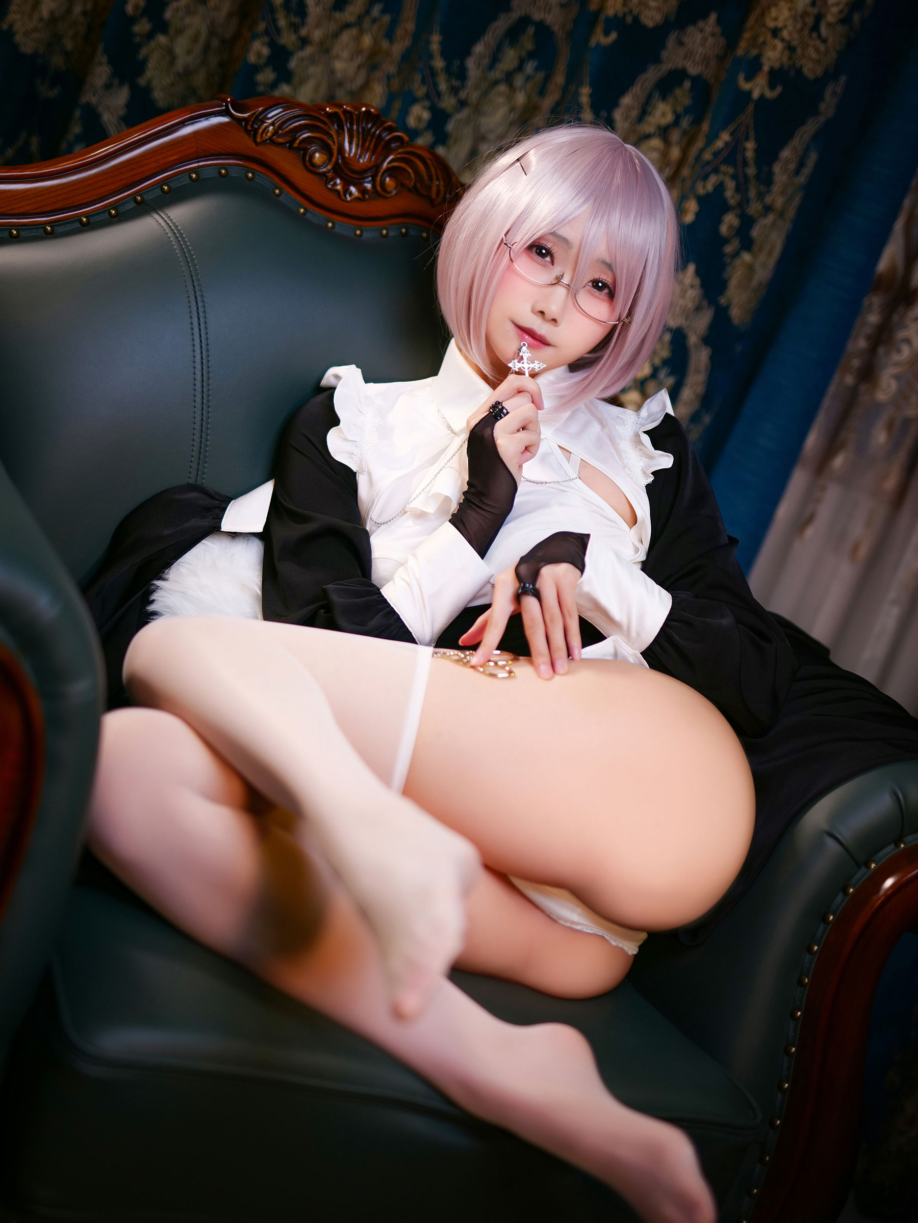 [福利COS] 动漫博主曉美媽 - 痴-修女第11张