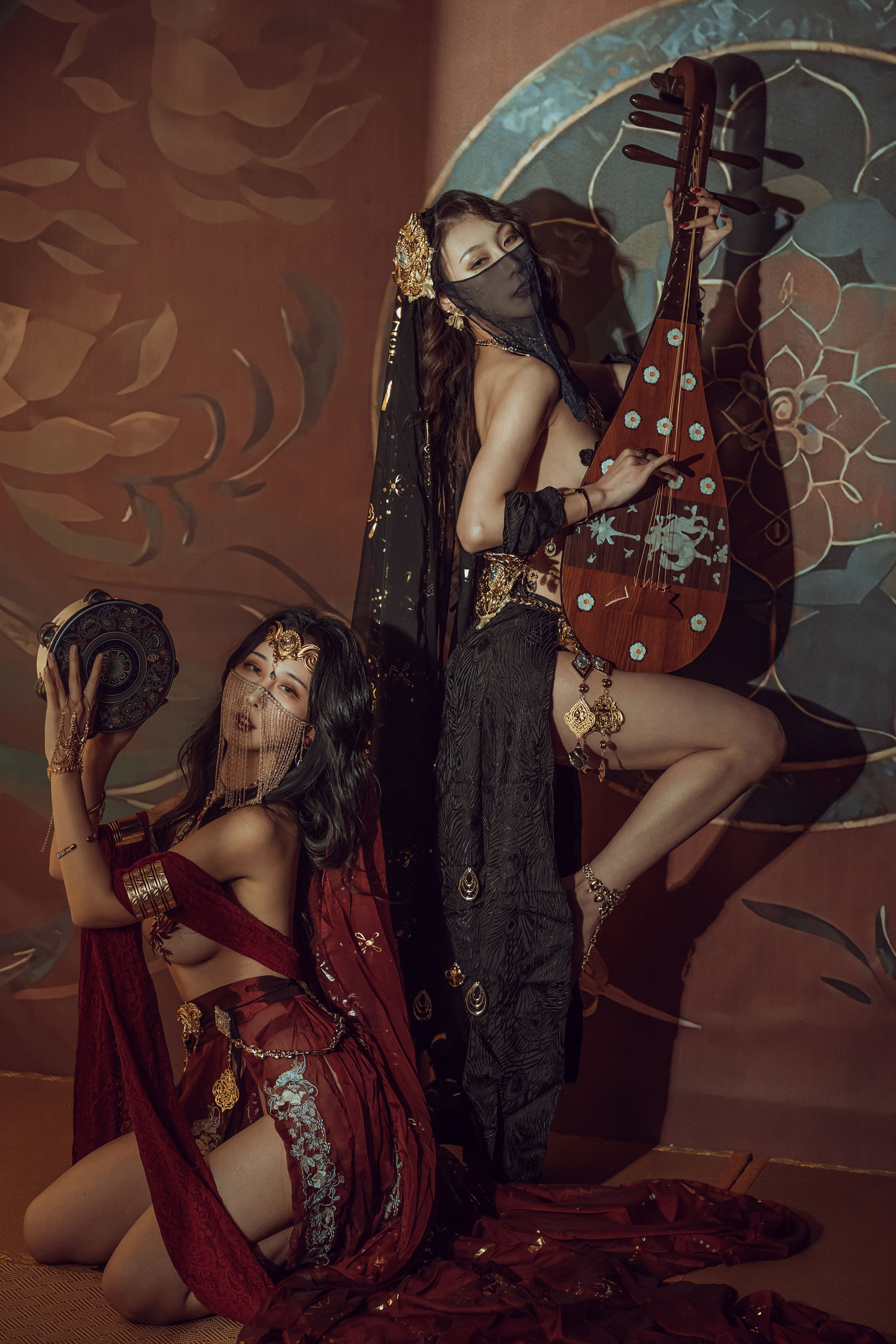 [福利COS] 云溪溪 - 奶桃桃 双人古风第1张