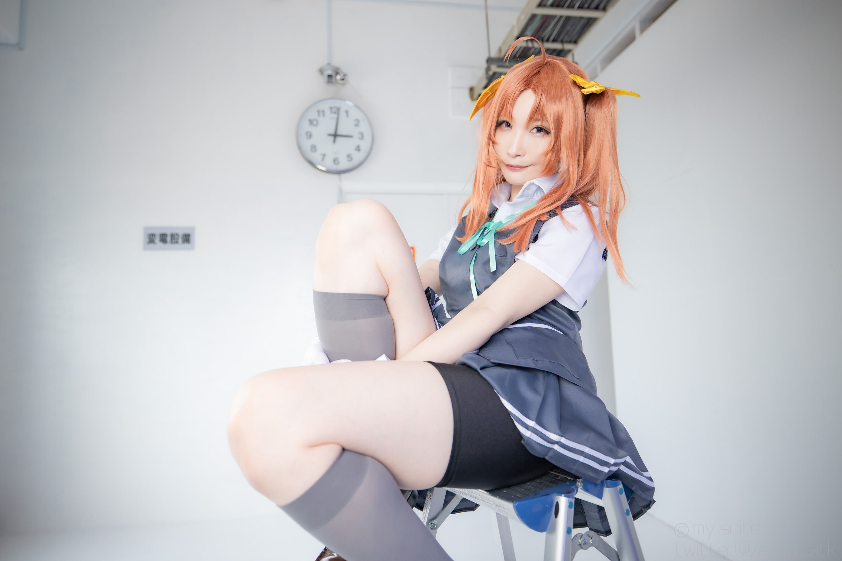 [福利COS] (Cosplay)[my suite] Atsuki あつき - スパッツと競泳水着を堪能するROM Suite Collection.36第40张