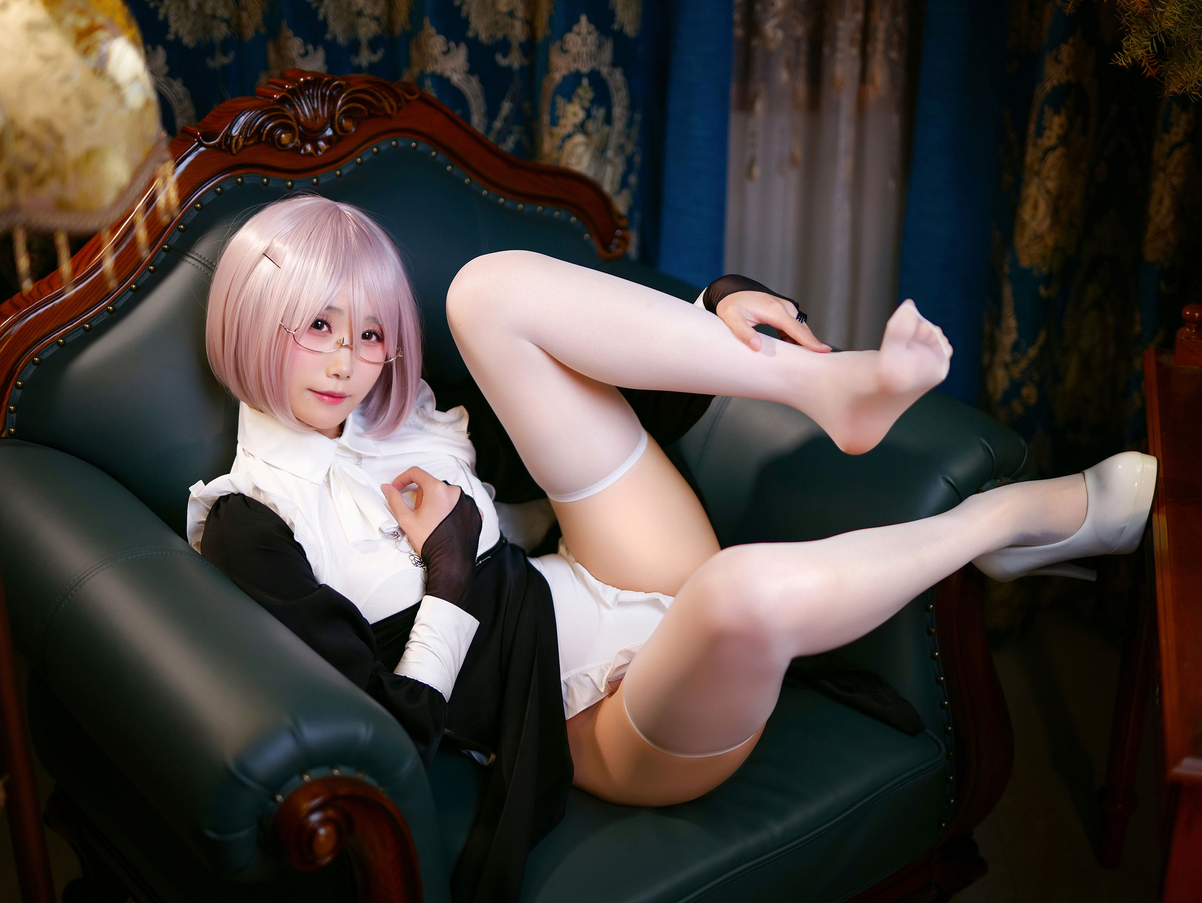 [福利COS] 动漫博主曉美媽 - 痴-修女第13张