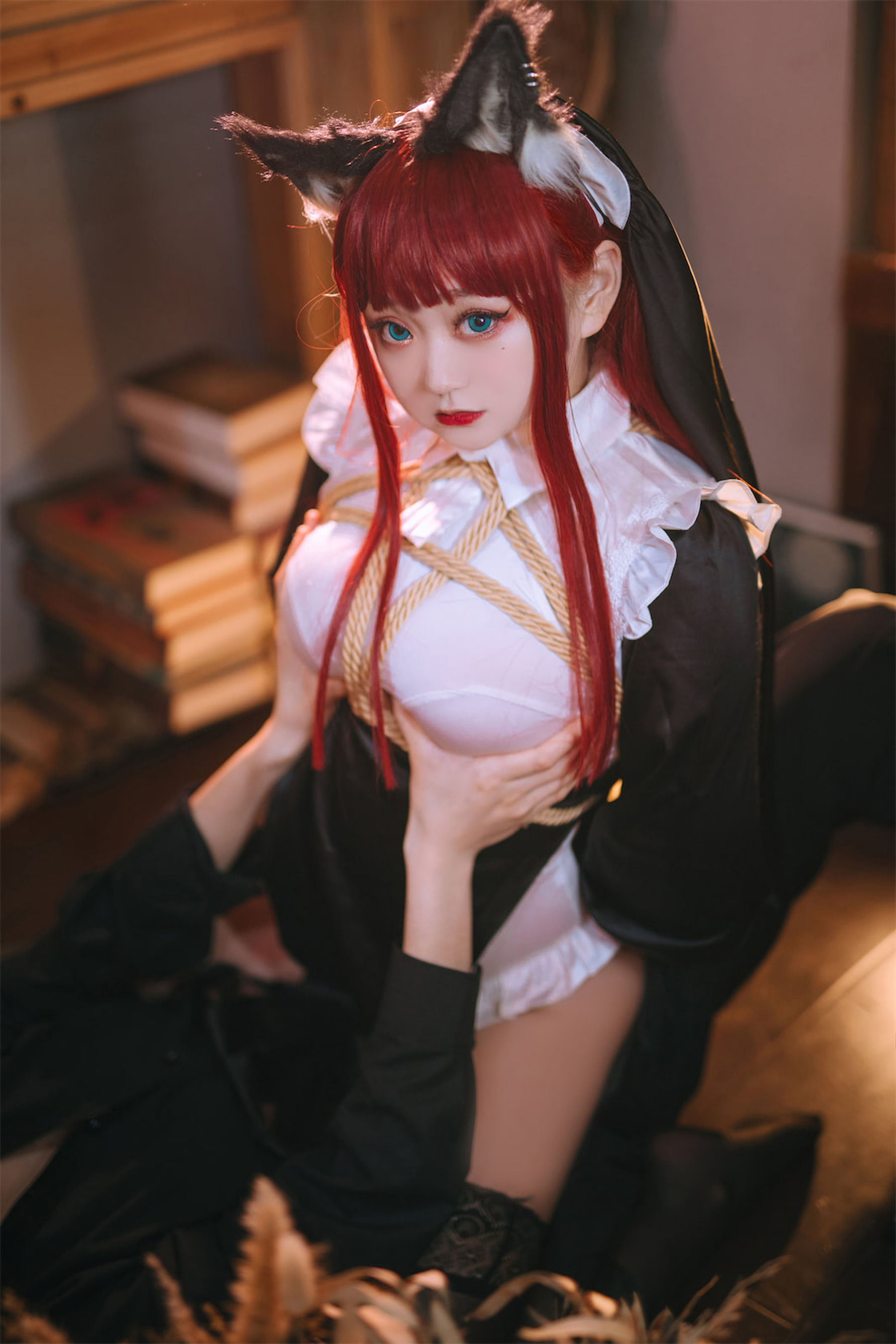 [福利COS] 动漫博主恩田直幸 - 修女第22张